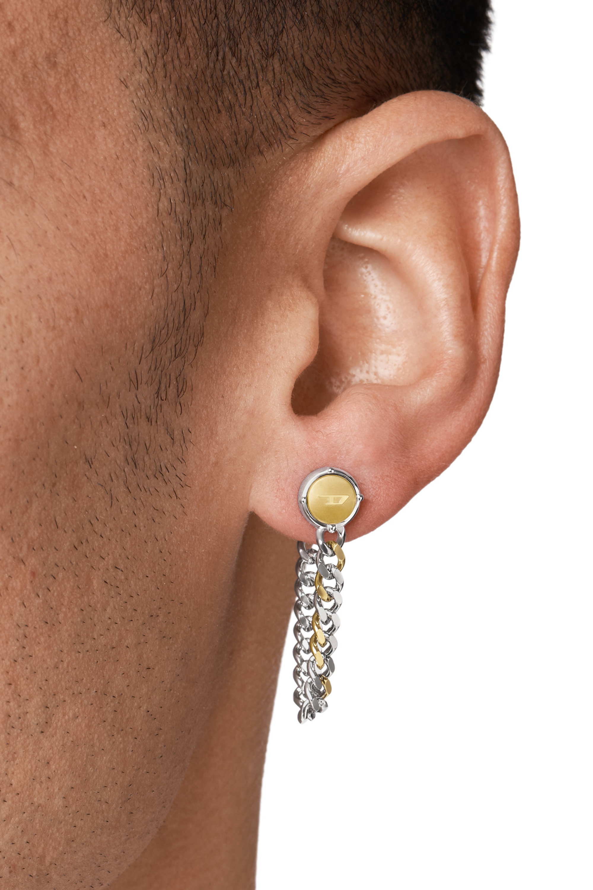 Diesel - DX1353, Unisex's ピアス（片耳用） in シルバー - 3