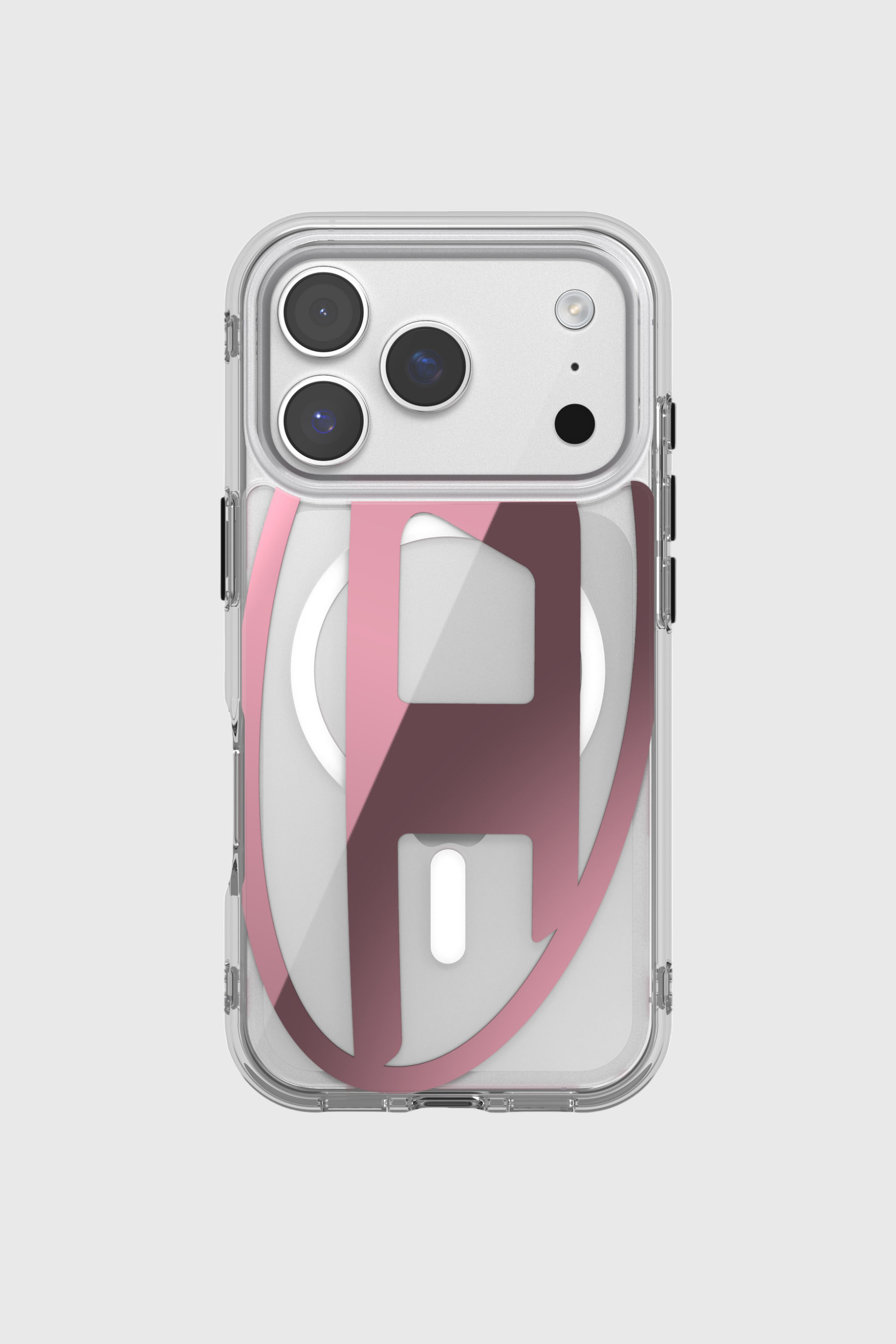 Diesel - 60421 AOP CASE, Unisex's IPHONE 17 PRO in ピンク / ホワイト - 2