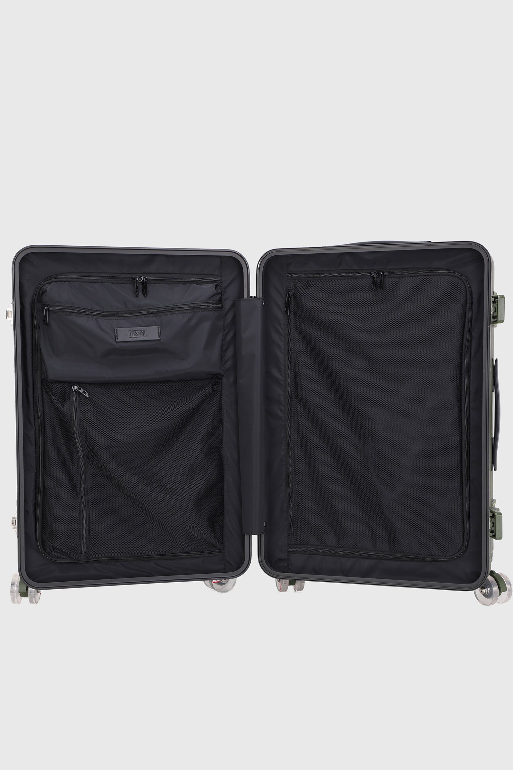 Diesel - DIESEL PC STRONG IMAGE TROLLEY- DSL003, Unisex's Rugged suitcase size M in ミリタリーグリーン - 4
