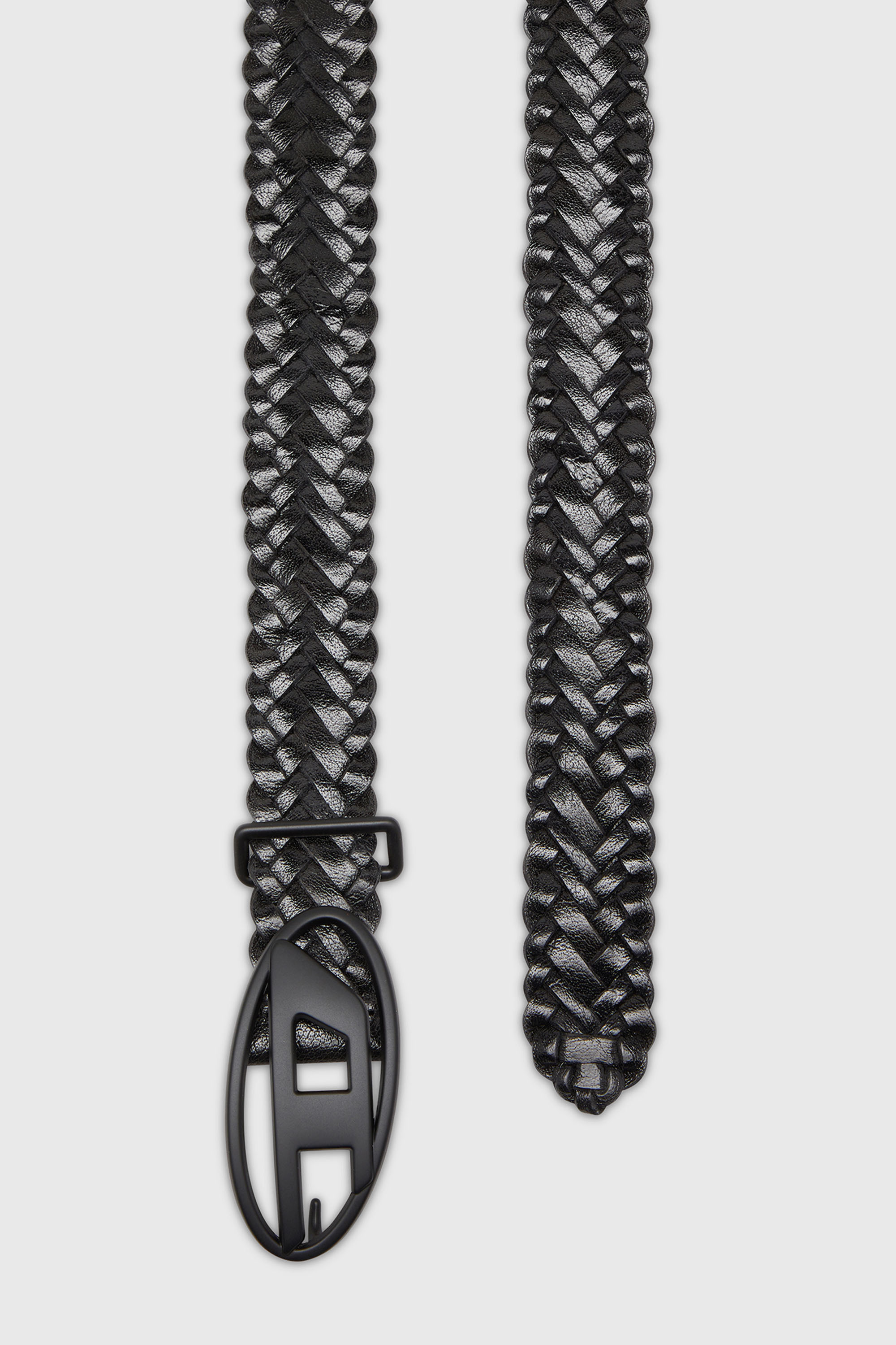 Diesel - B-1DR BRAIDERED, Unisex's ベルト in ブラック - 2