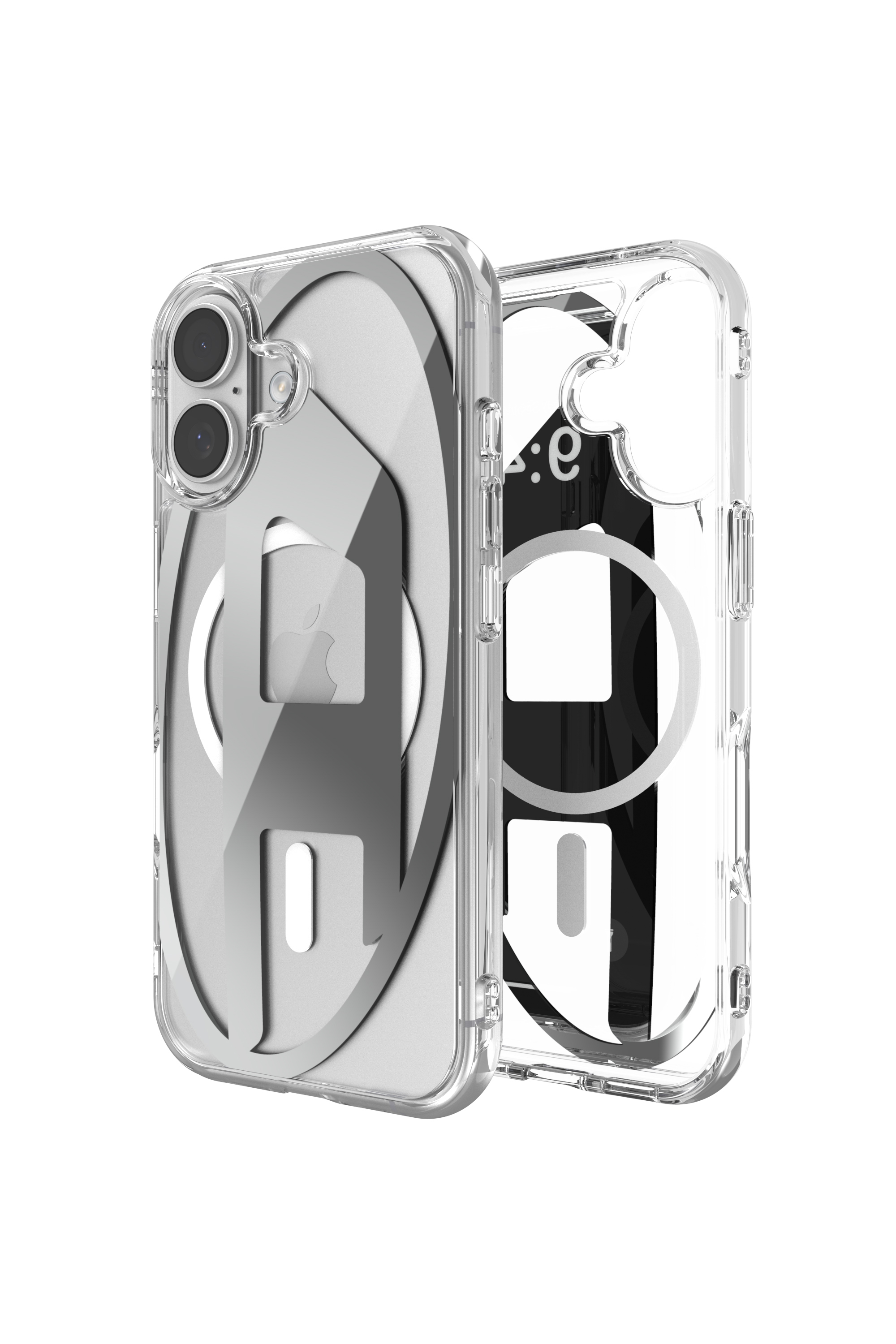 Diesel - 60411 AOP CASE, Unisex's IPHONE 17 in グレー - 1