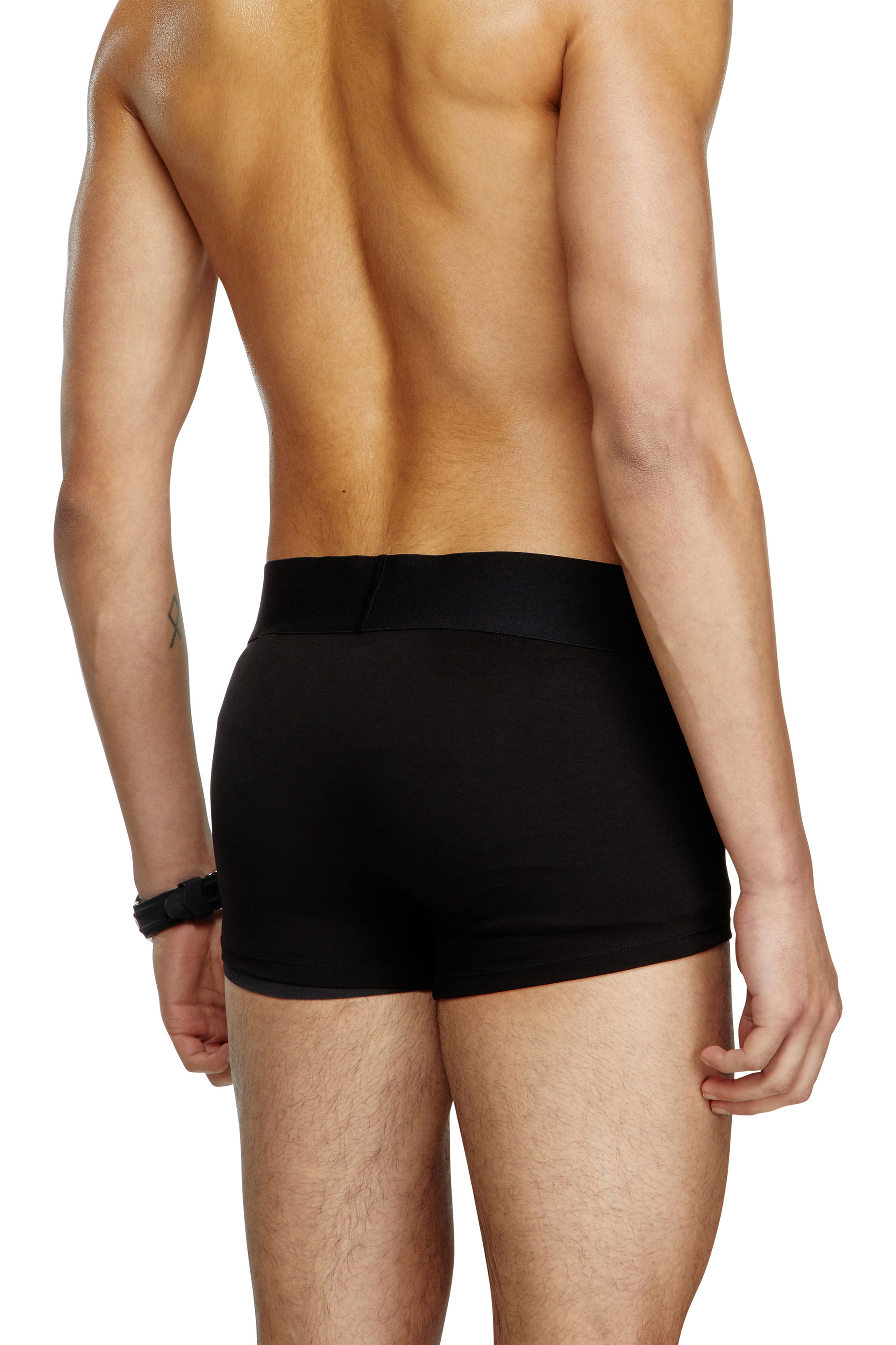 Diesel - UMBX-DAMIENTHREEPACK-5.5EL, Male's Three-pack boxer briefs in stretch cotton in ブラック - 4