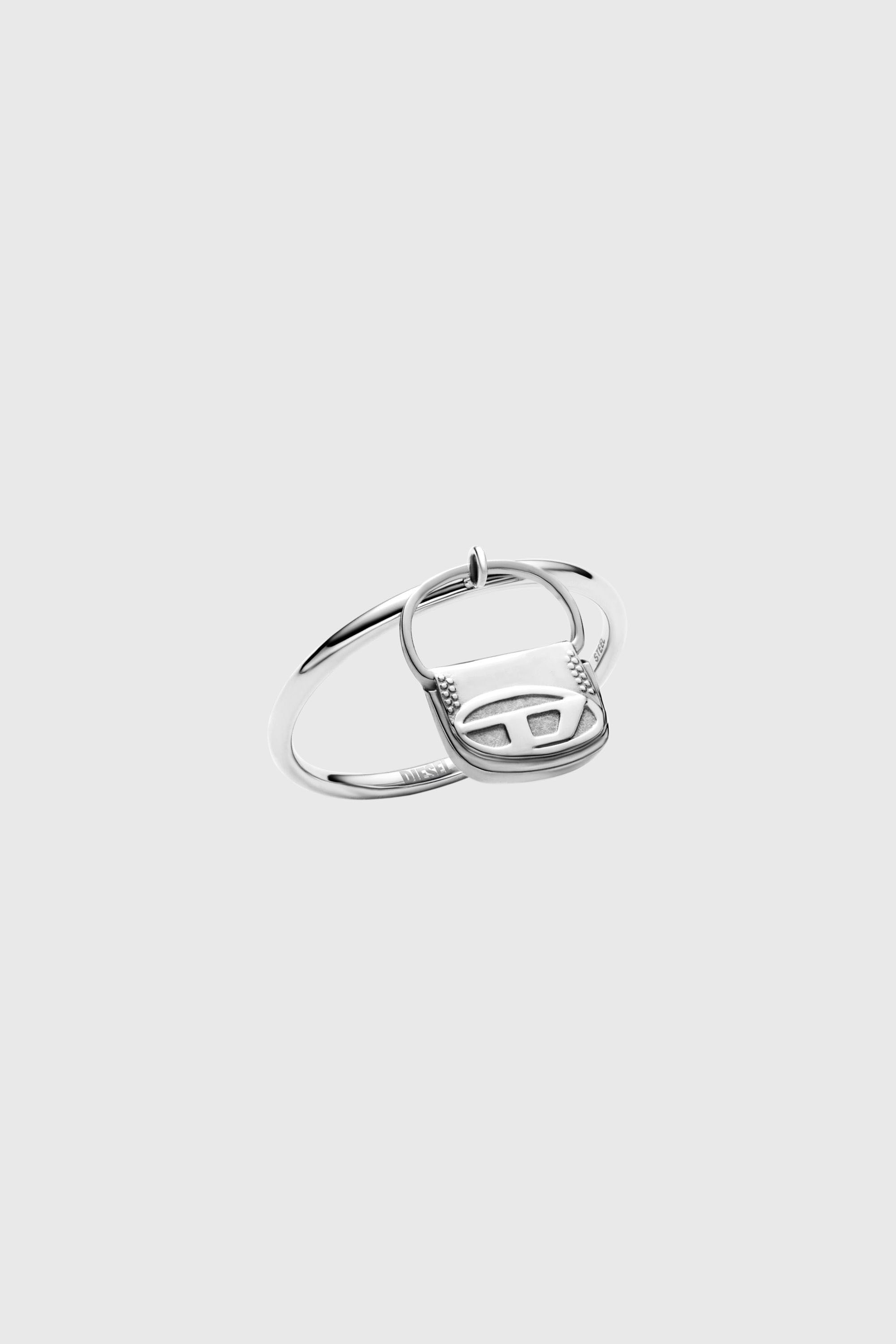 Diesel - DX1619040 JEWELLERY, Unisex's リング in シルバー - 1