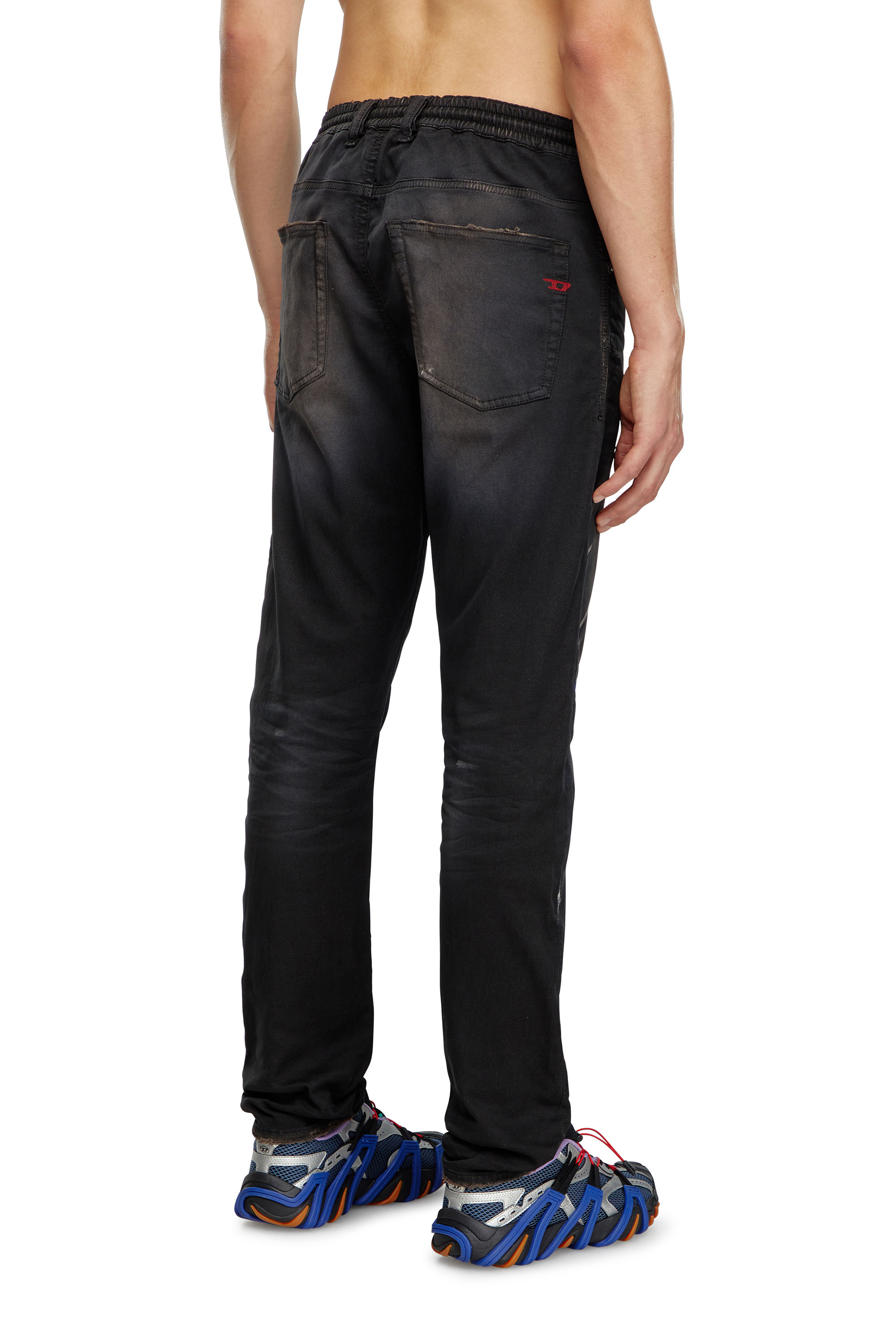 Diesel - Male's Regular 2030 D-Krooley Joggjeans® 068LW, ブラック - 4