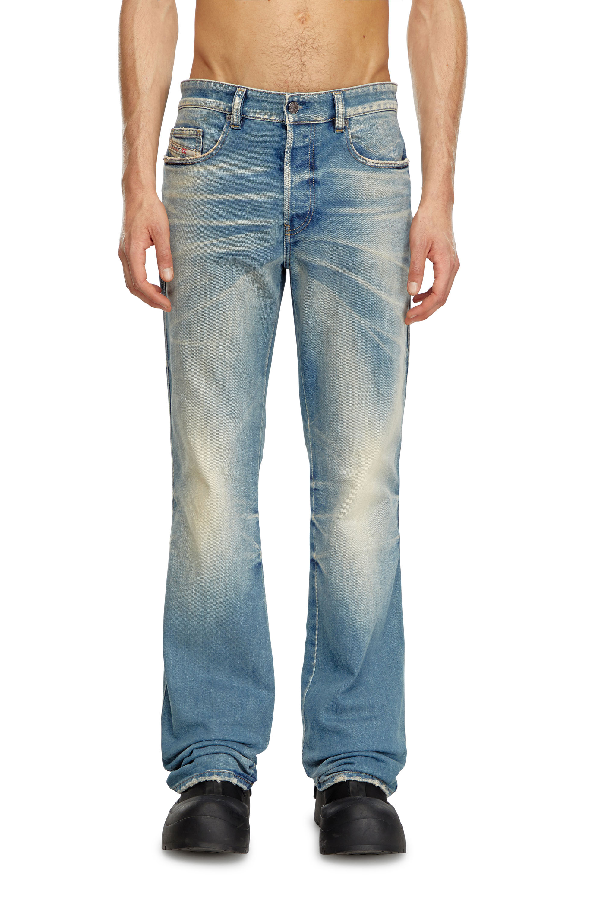 Diesel - Male's Bootcut Jeans 1998 D-Buck 09J62, ミディアムブルー - 3
