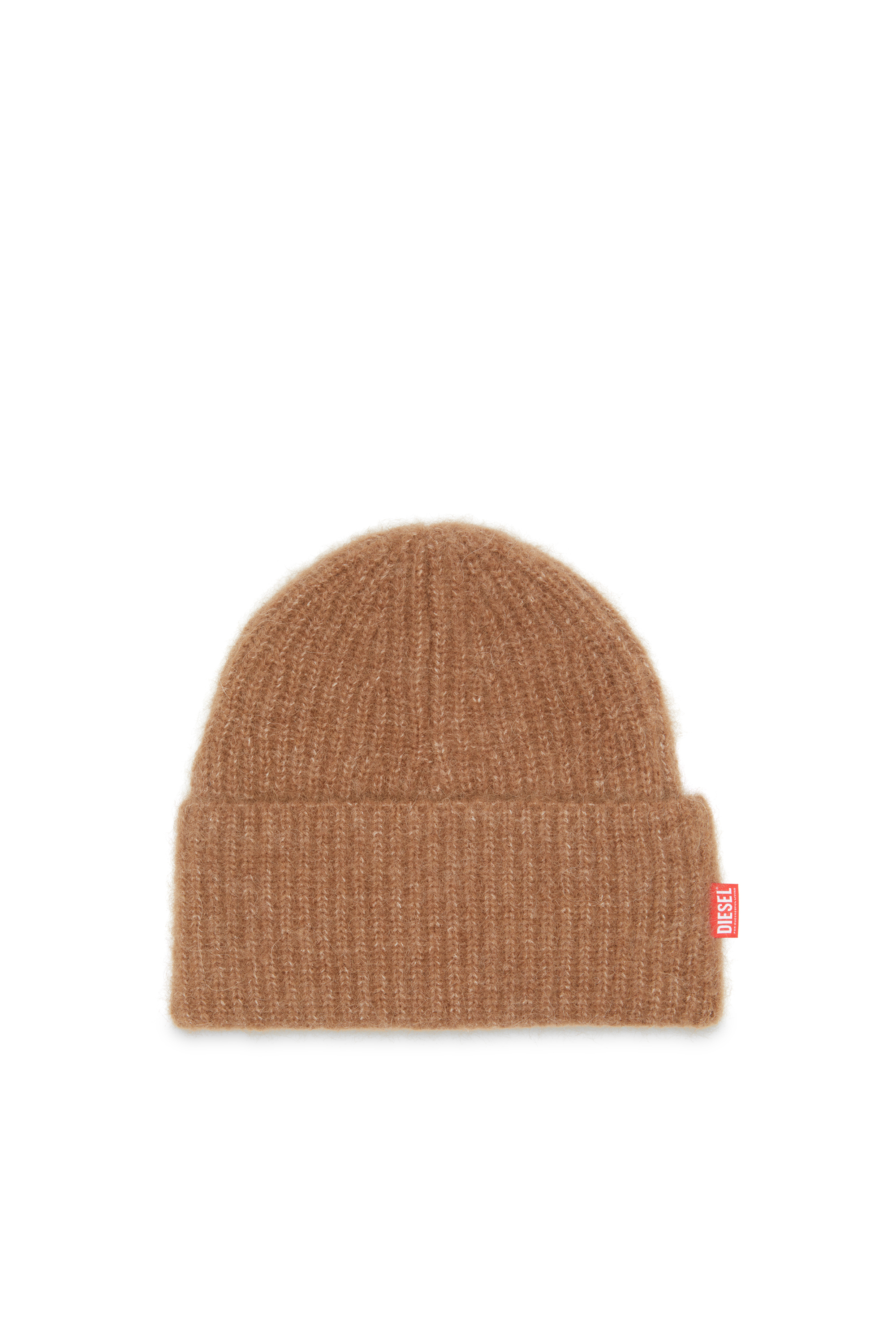 Diesel - K-LOLLO-HAT, Unisex's ニットキャップ in ブラウン - 1