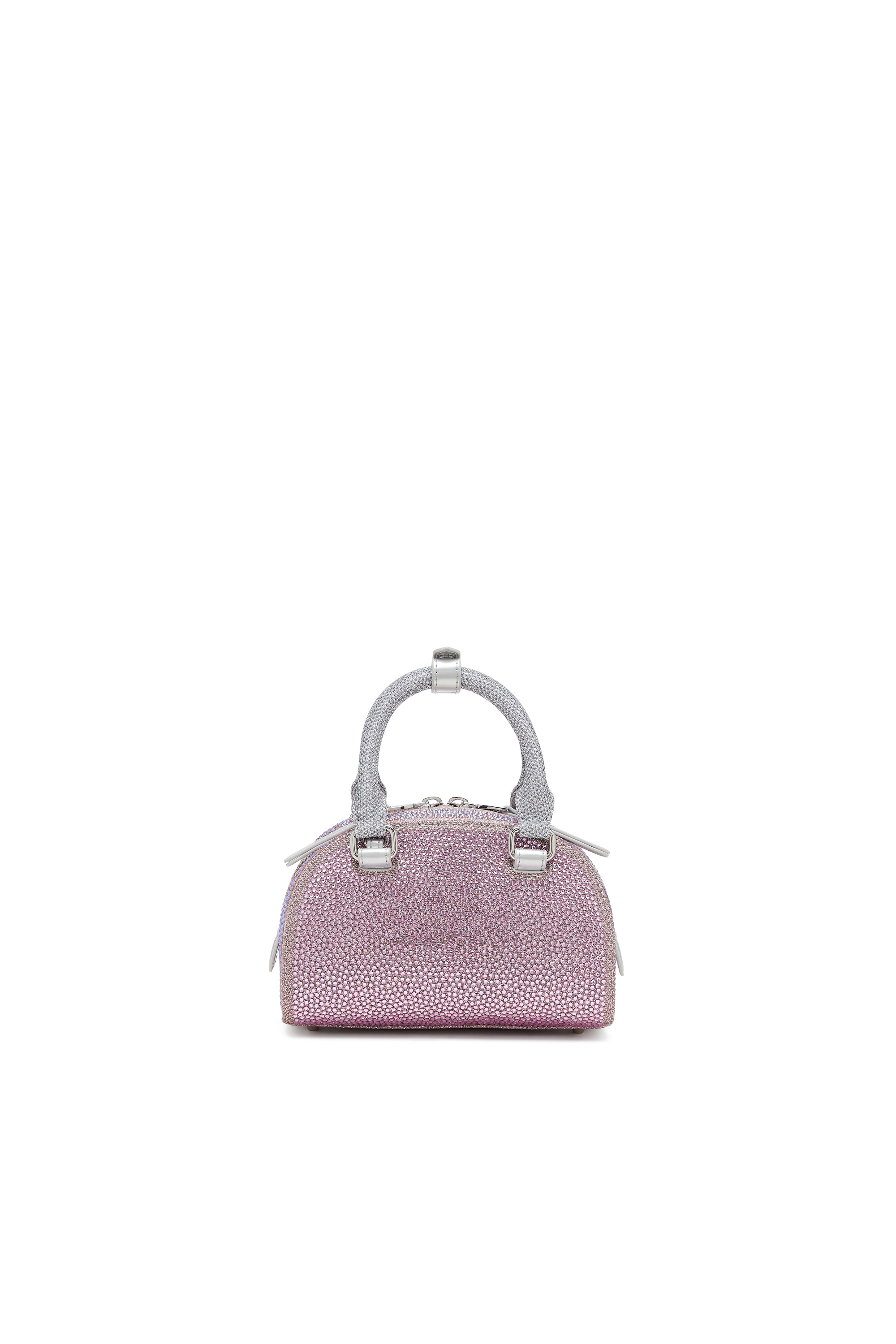 Diesel - 1DR DOME CROSSBODY, Female's クロスボディバッグ in ピンク / ホワイト - 2