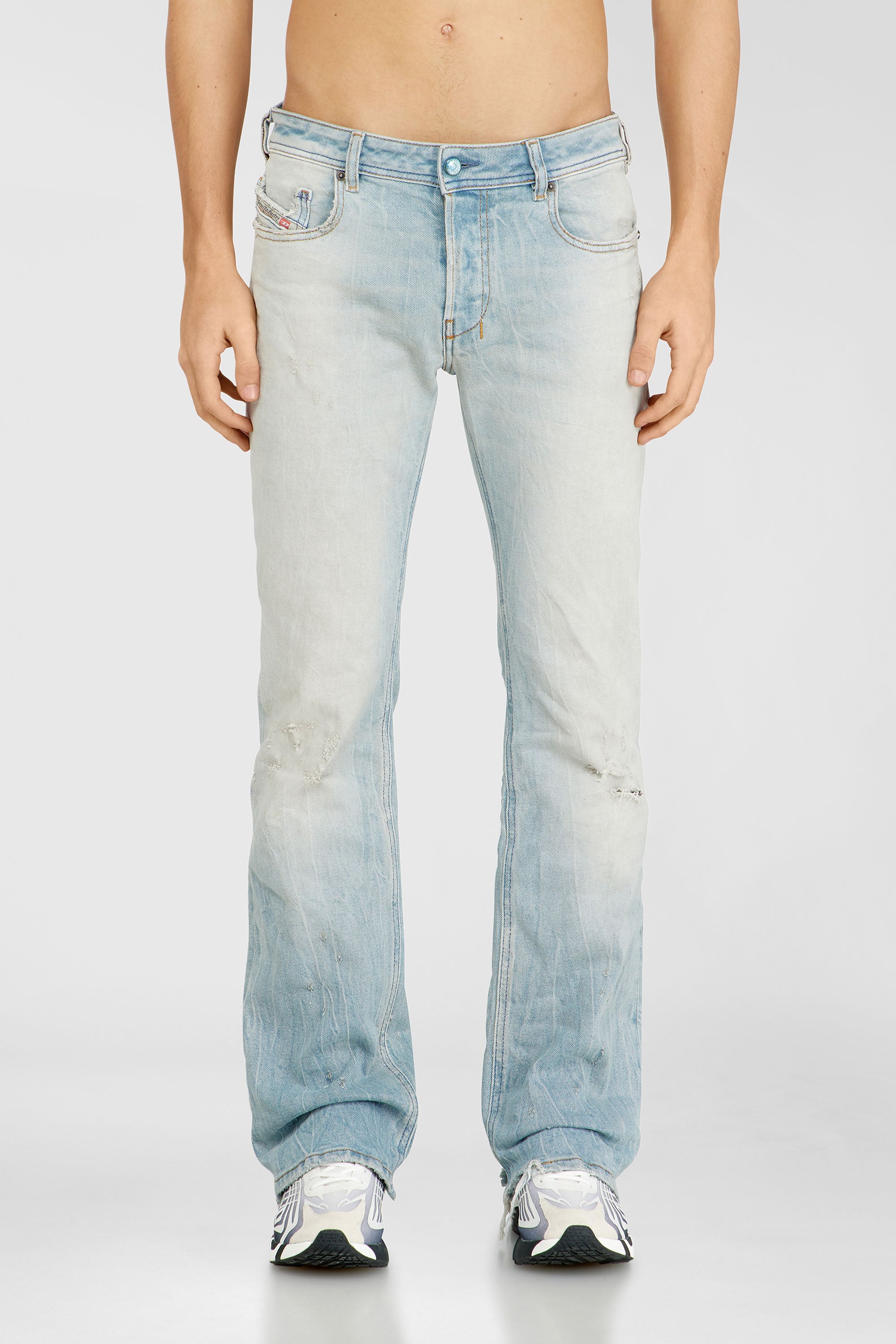 Diesel - Male's Bootcut Jeans 2007 Zatiny 09N47, ライトブルー - 1