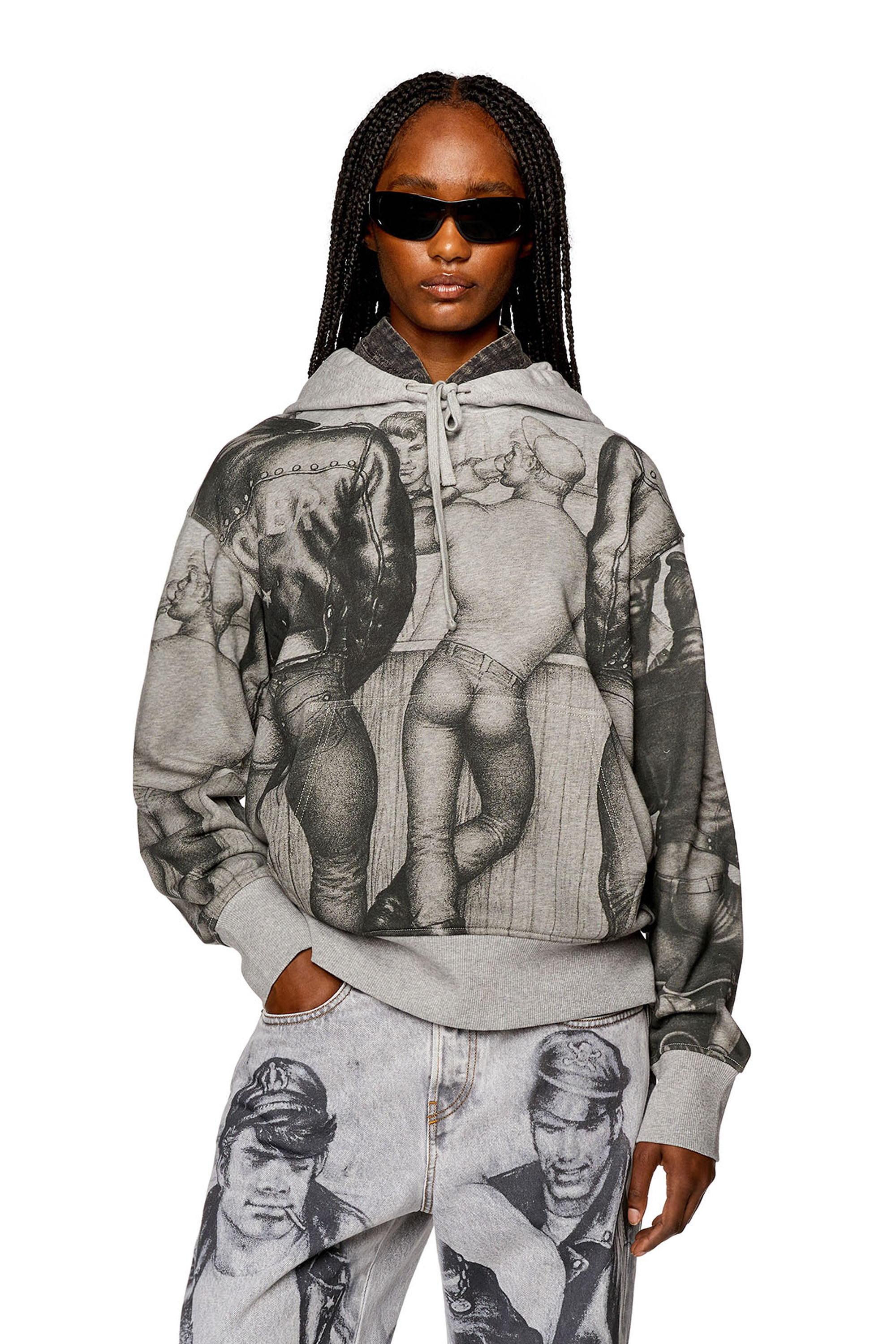 Diesel - PR-S-MACS-HOOD, グレー - Image 1