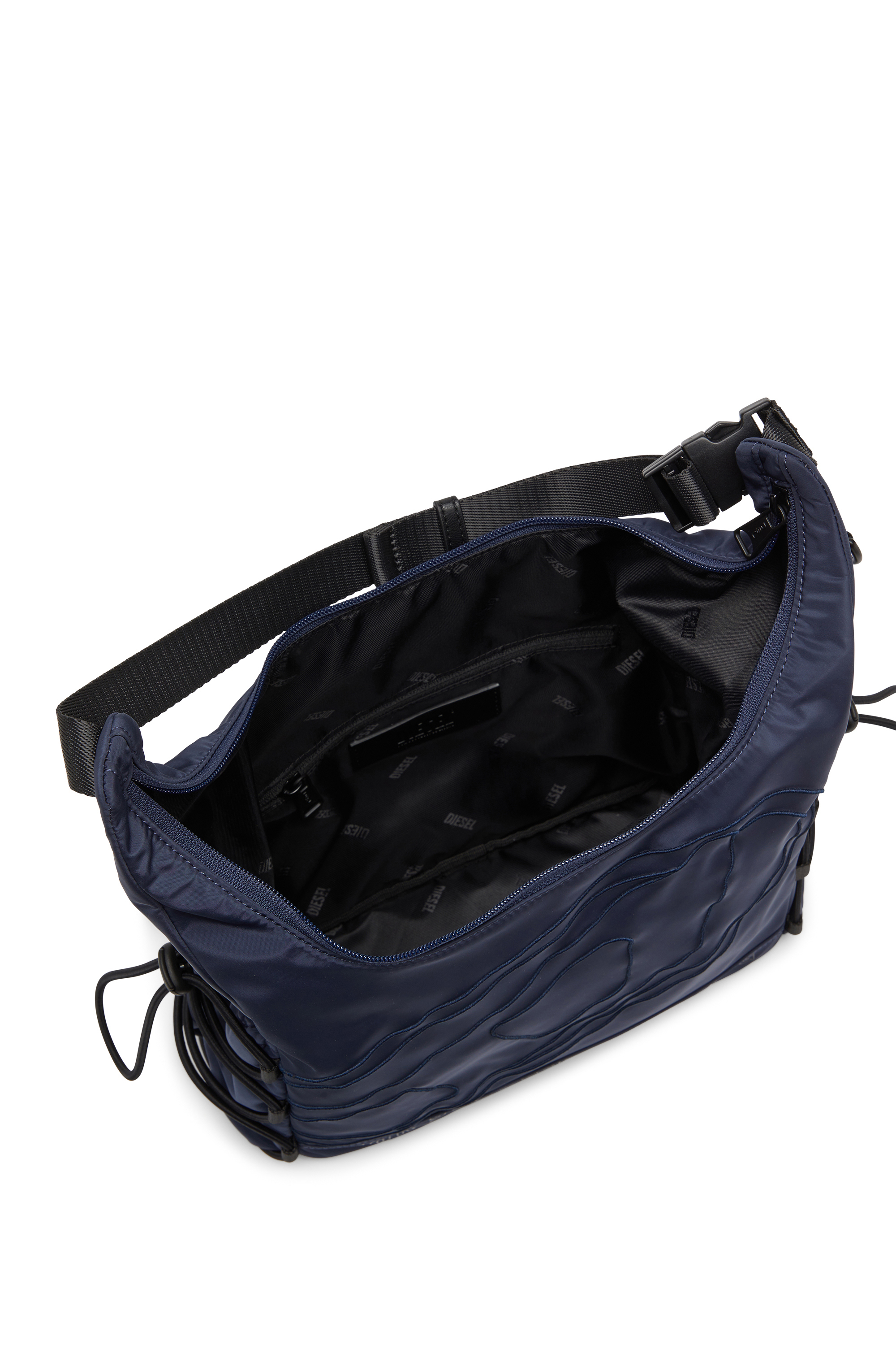 Diesel - TECH-D HOBO X, Male's ホーボーバッグ in ブルー - 4