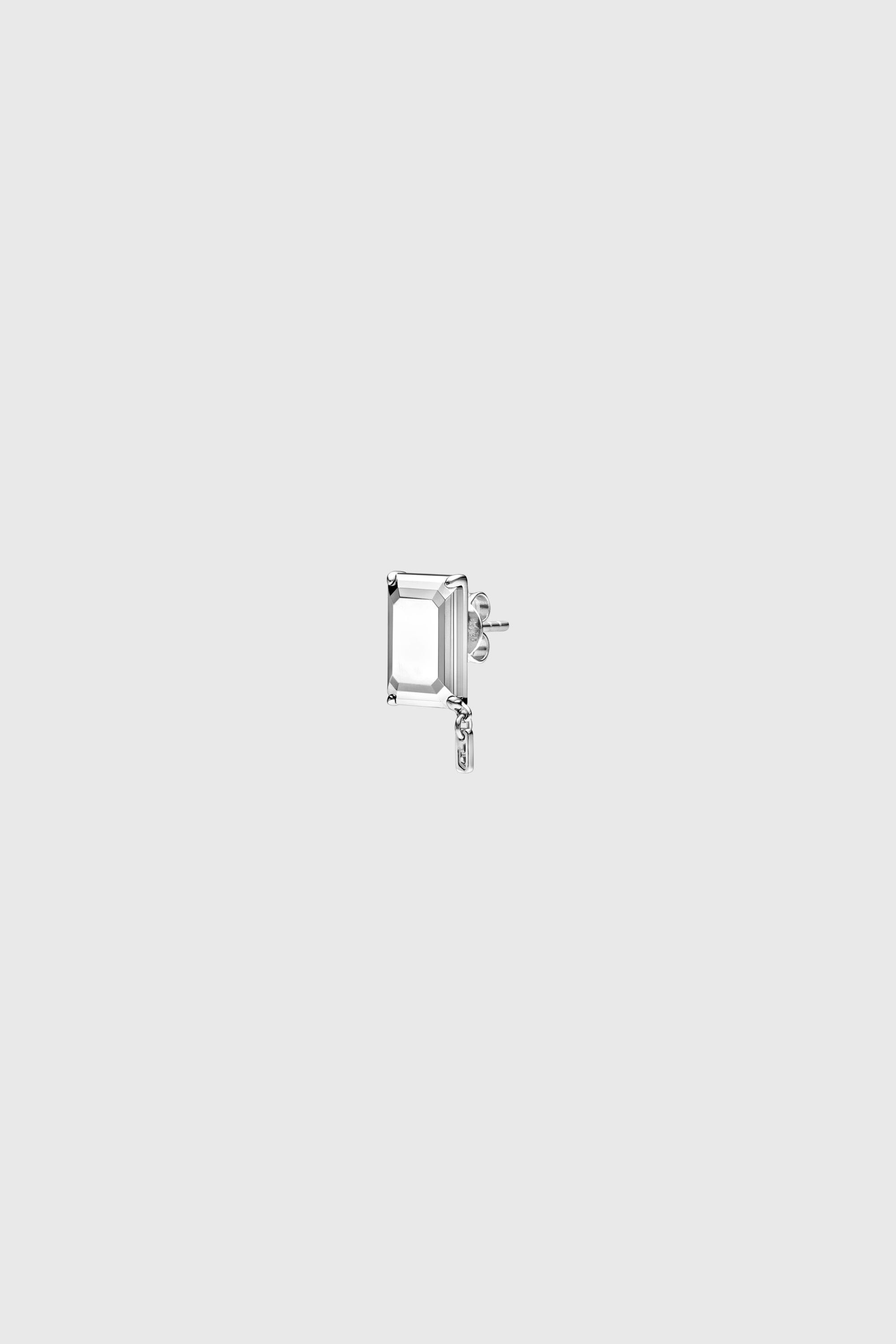 Diesel - DL1366040 STERLING SILVER JEWEL, Unisex's ピアス（片耳用） in シルバー - 1