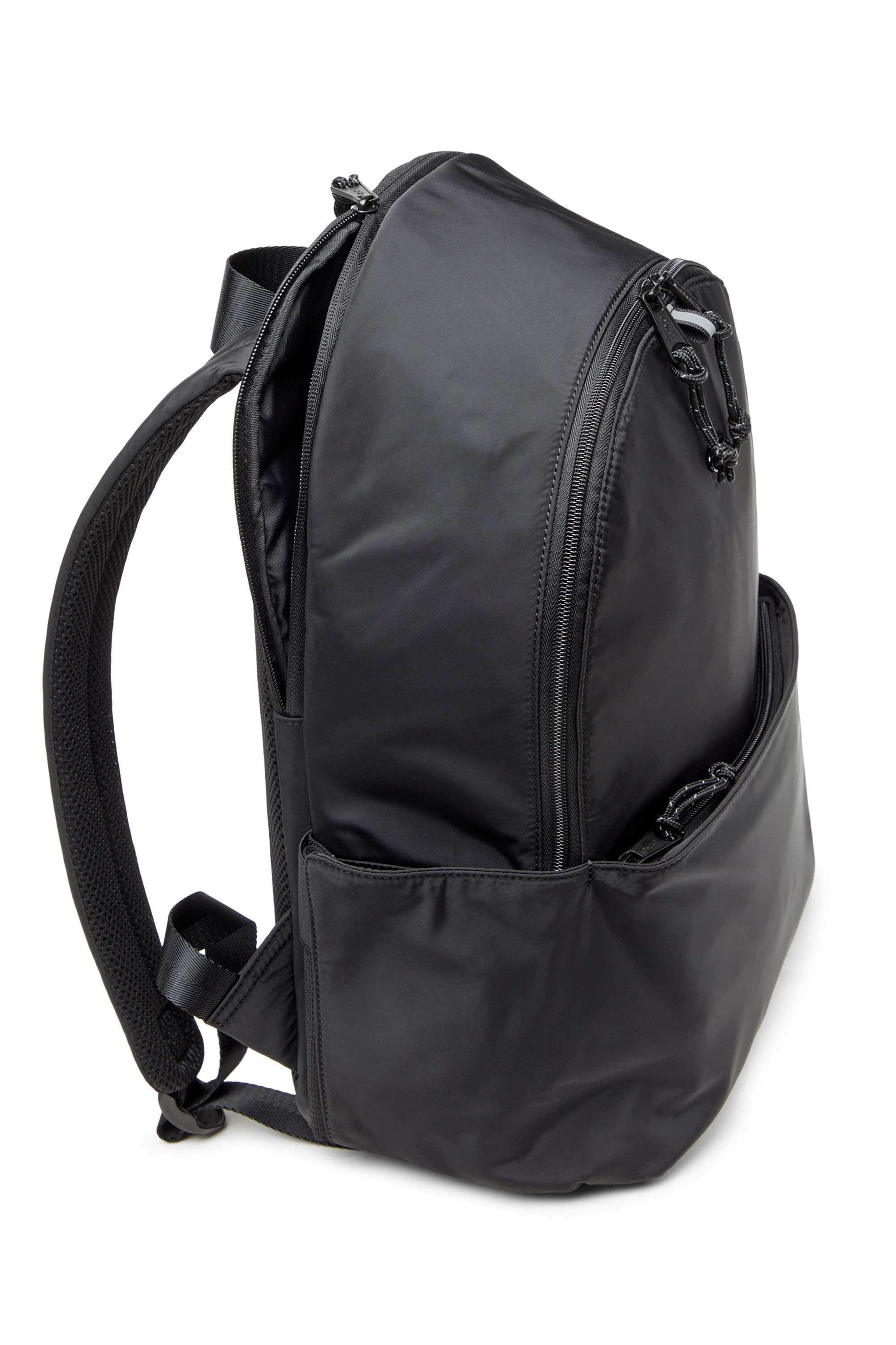 Diesel - D-PACK BACKPACK X, Male's D-Pack-Backpack in satin-touch fabric in ブラック - 5