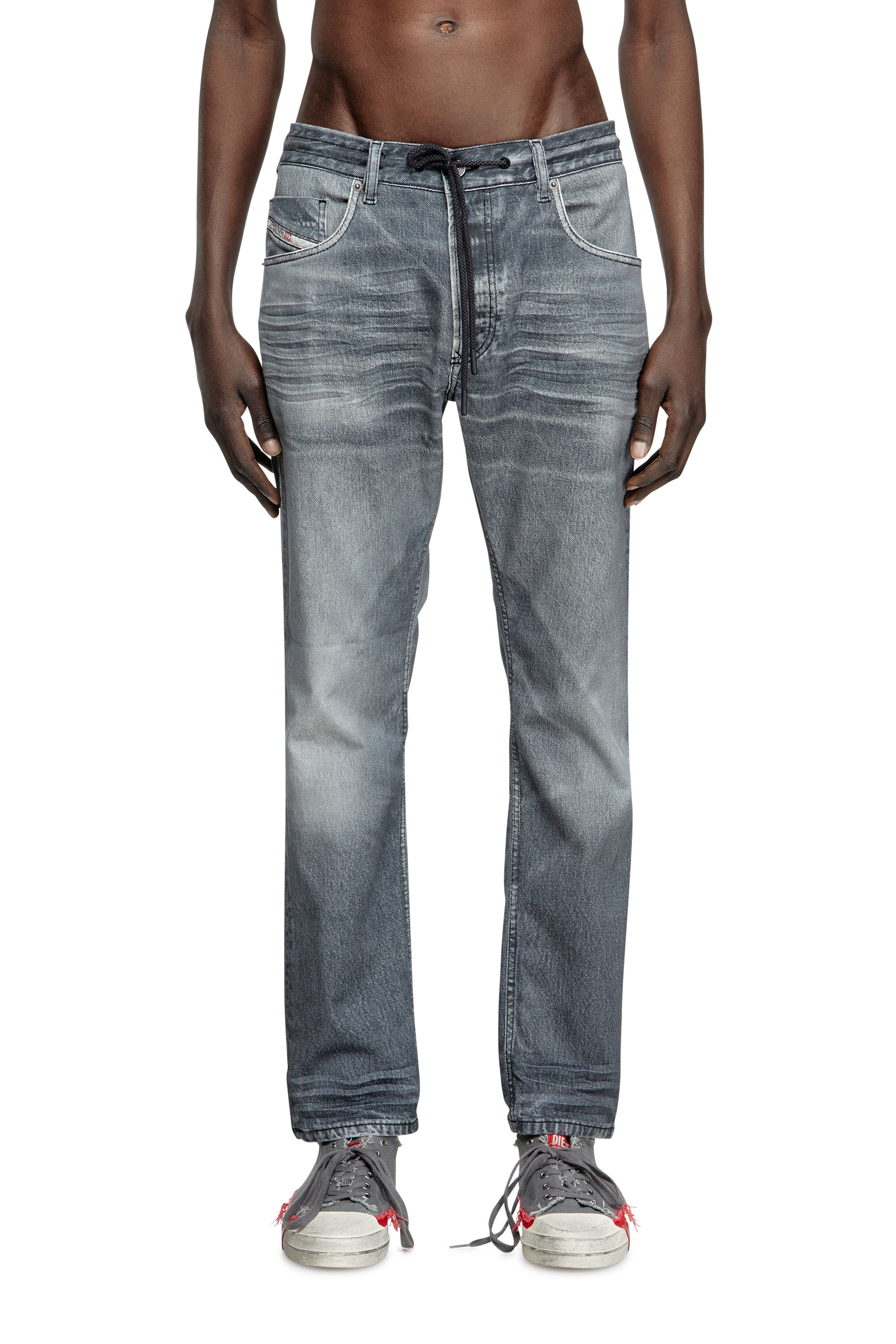 Diesel - Male's Regular 2032 D-Krooley Joggjeans® 068PC, グレー - 3
