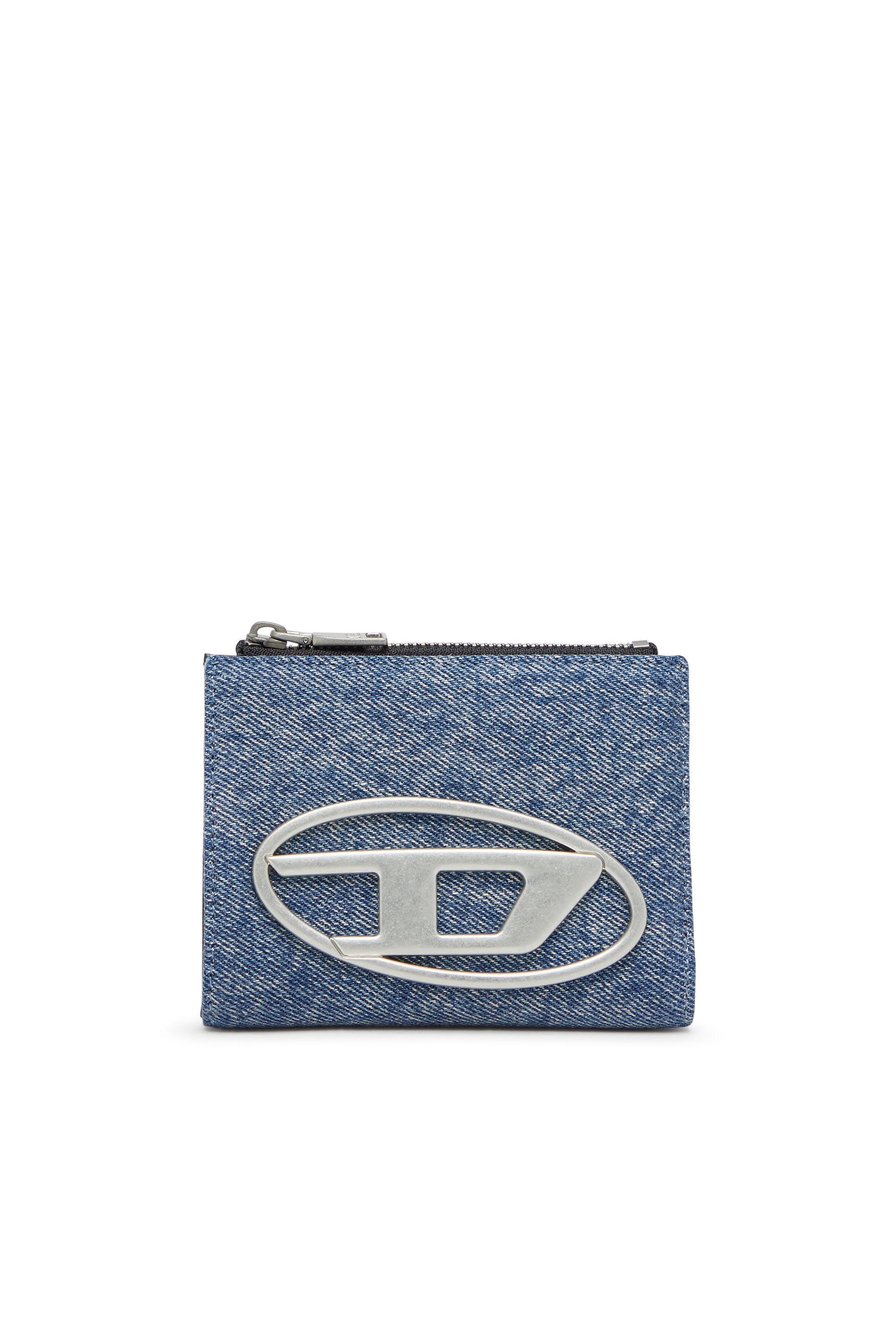 【公式】DIESEL(ディーゼル)- アクセサリー・小物 - ウィメンズ - 1DR BI-FOLD ZIP II - ブルー - One Size 【公式】DIESEL(ディーゼル)- アクセサリー・小物 - ウィメンズ - 1DR BI-FOLD ZIP II - ブルー - One Size