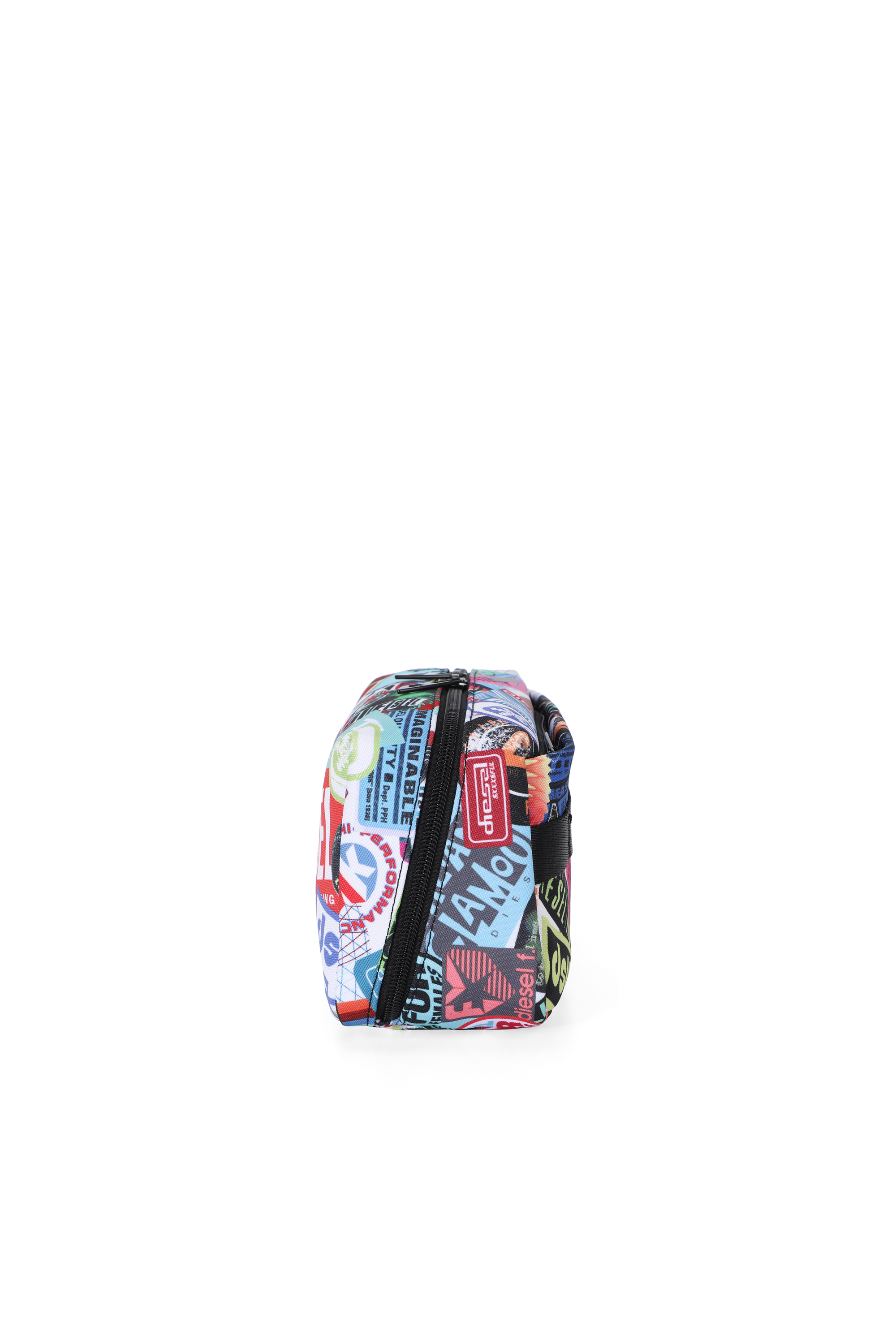 Diesel - DIESEL PC PRINTED BEAUTY CASE-STICKERS-, Unisex's Beauty case with stickers in マルチカラー - 3