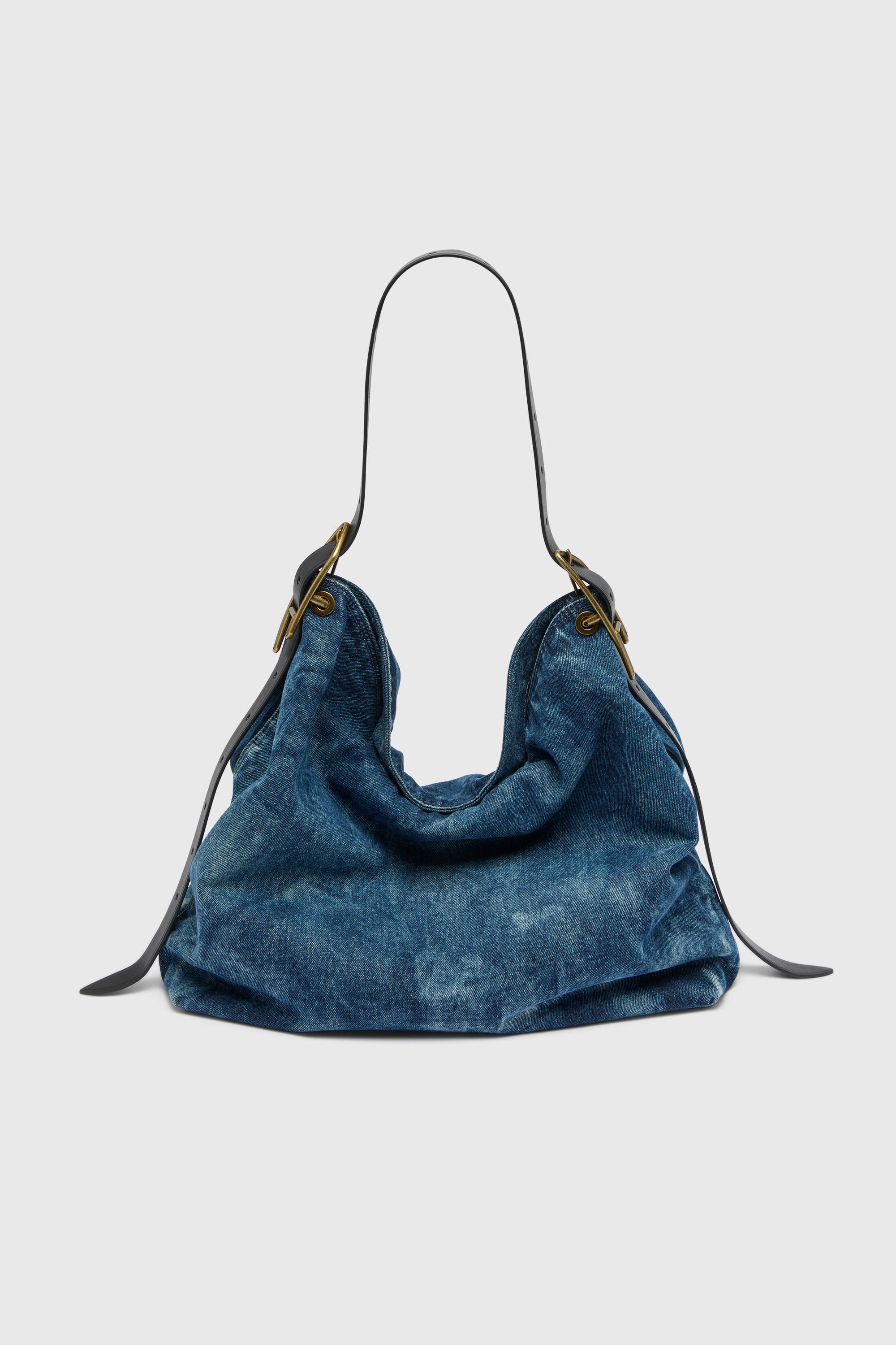 Diesel - D-LINE HOBO L, Female's ホーボーバッグ in ミディアムブルー - 1