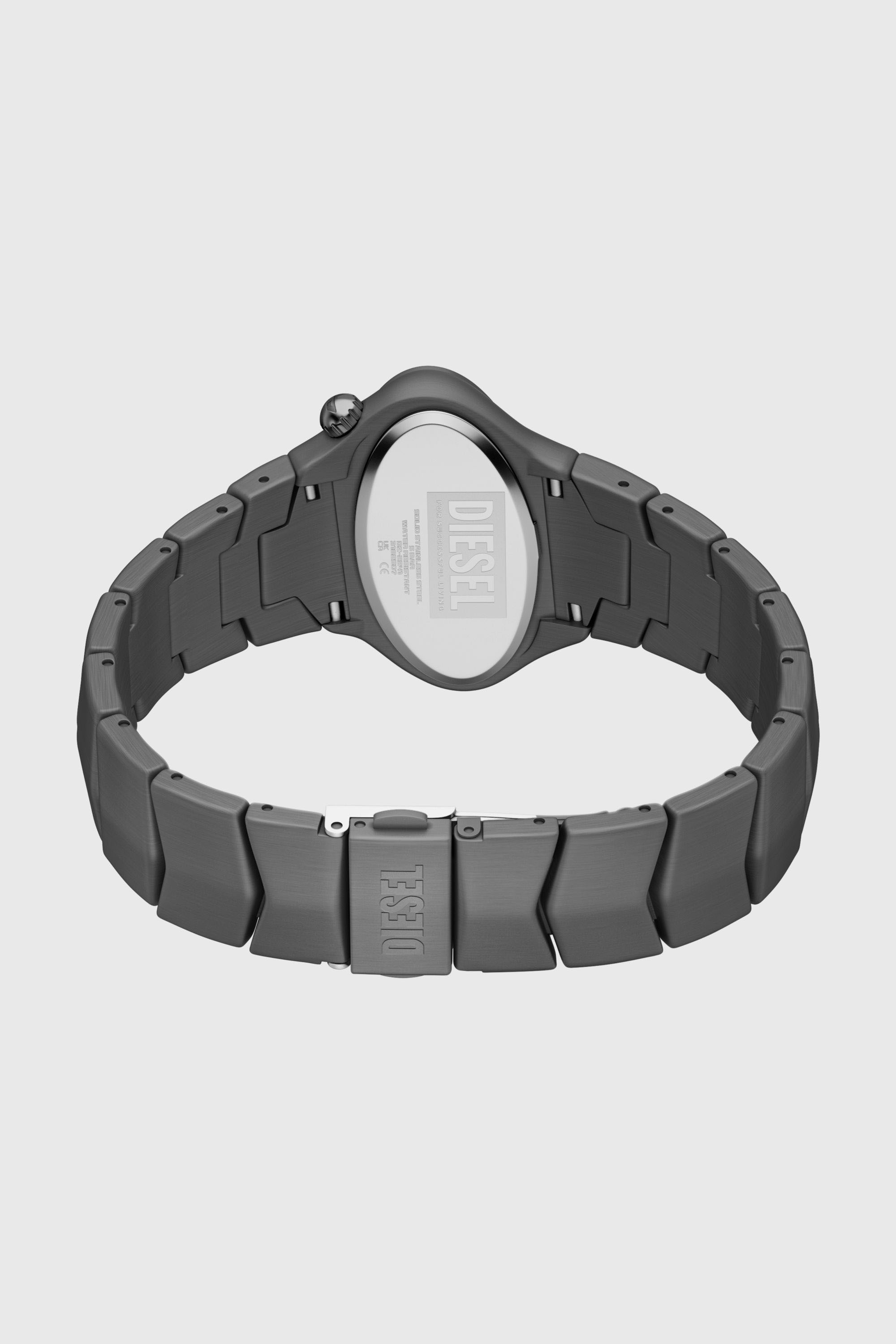 Diesel - DZ2241 WATCH, Male's D-Rush gunmetal stainless steel watch in ダークグレー - 6