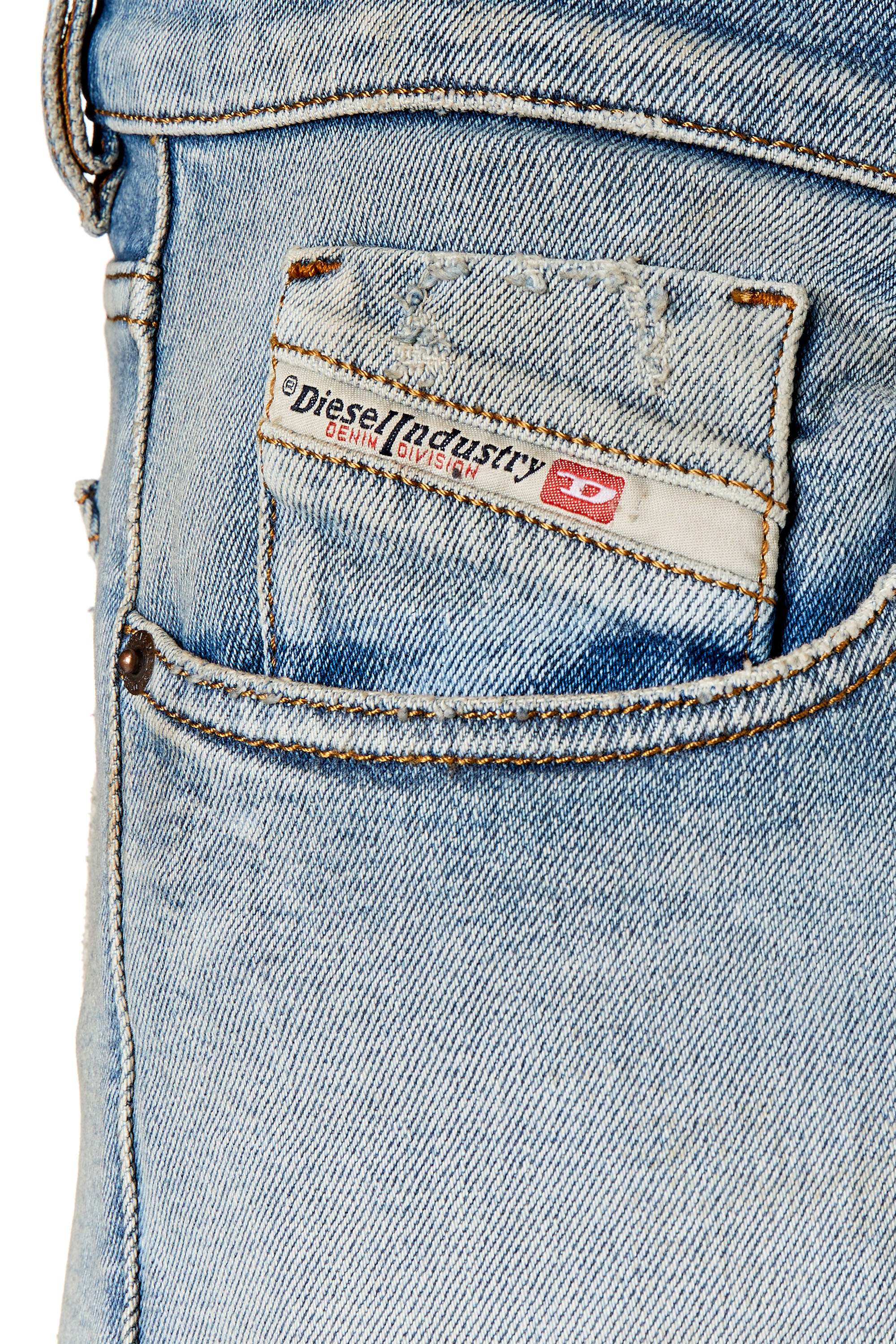 Diesel - Slim Jeans 2019 D-Strukt 09E84, ライトブルー - Image 4