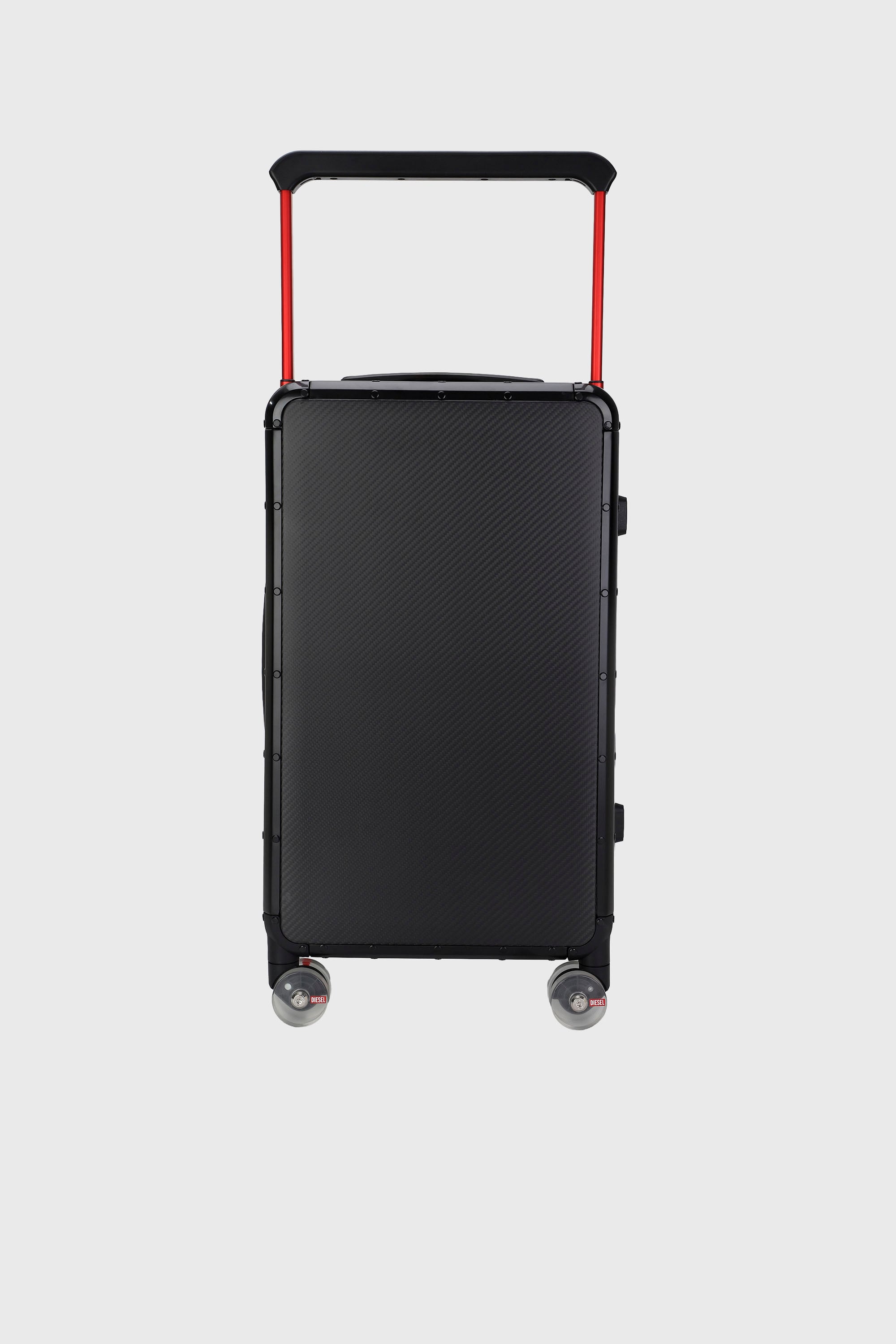 Diesel - DSL CARBON FIBER TROLLEY-BLACK- DSL001, Unisex's Carbon fiber suitcase size M in ブラック - 2