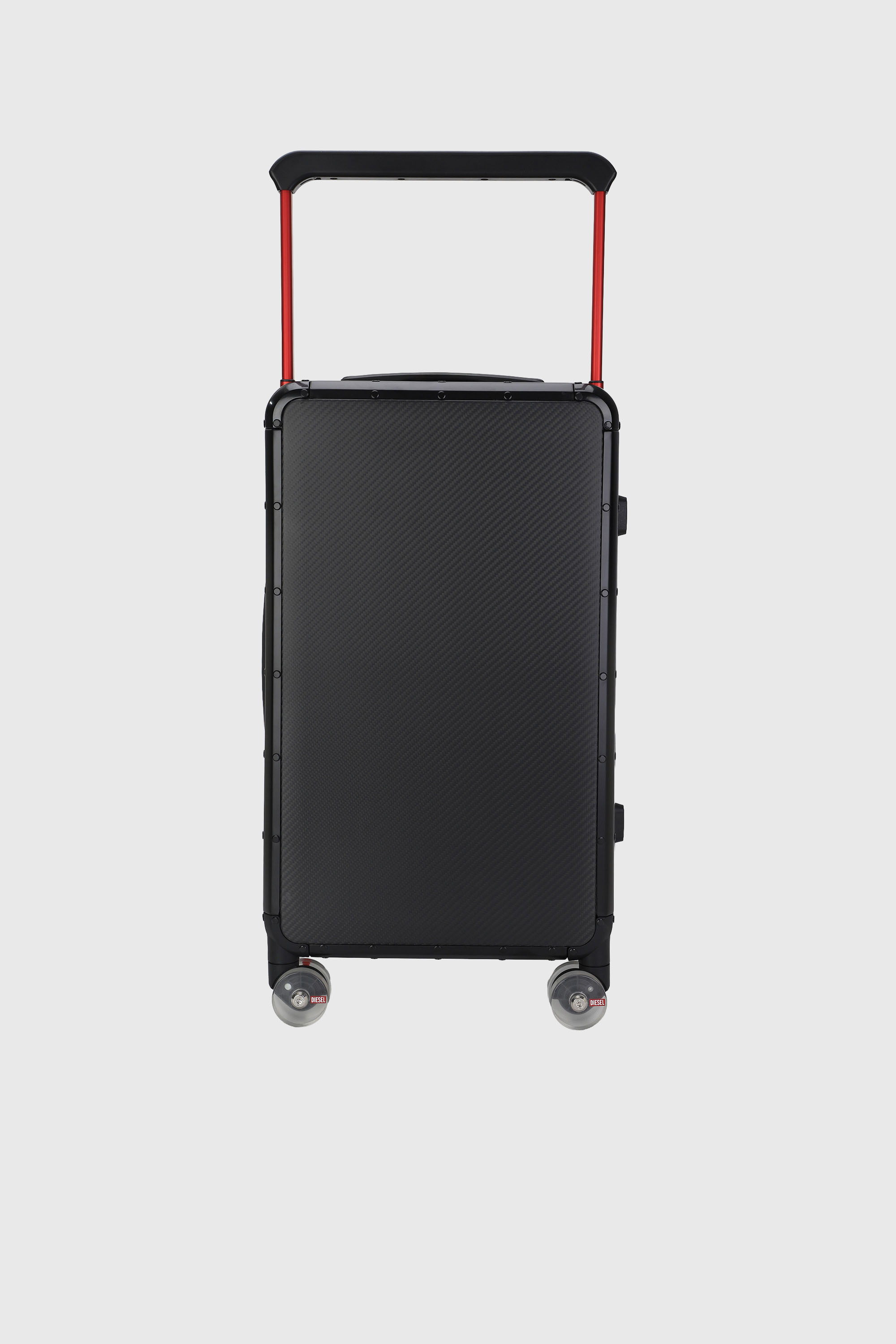 Diesel - DSL CARBON FIBER TROLLEY-BLACK- DSL001, Unisex's Carbon fiber suitcase size M in ブラック - 2