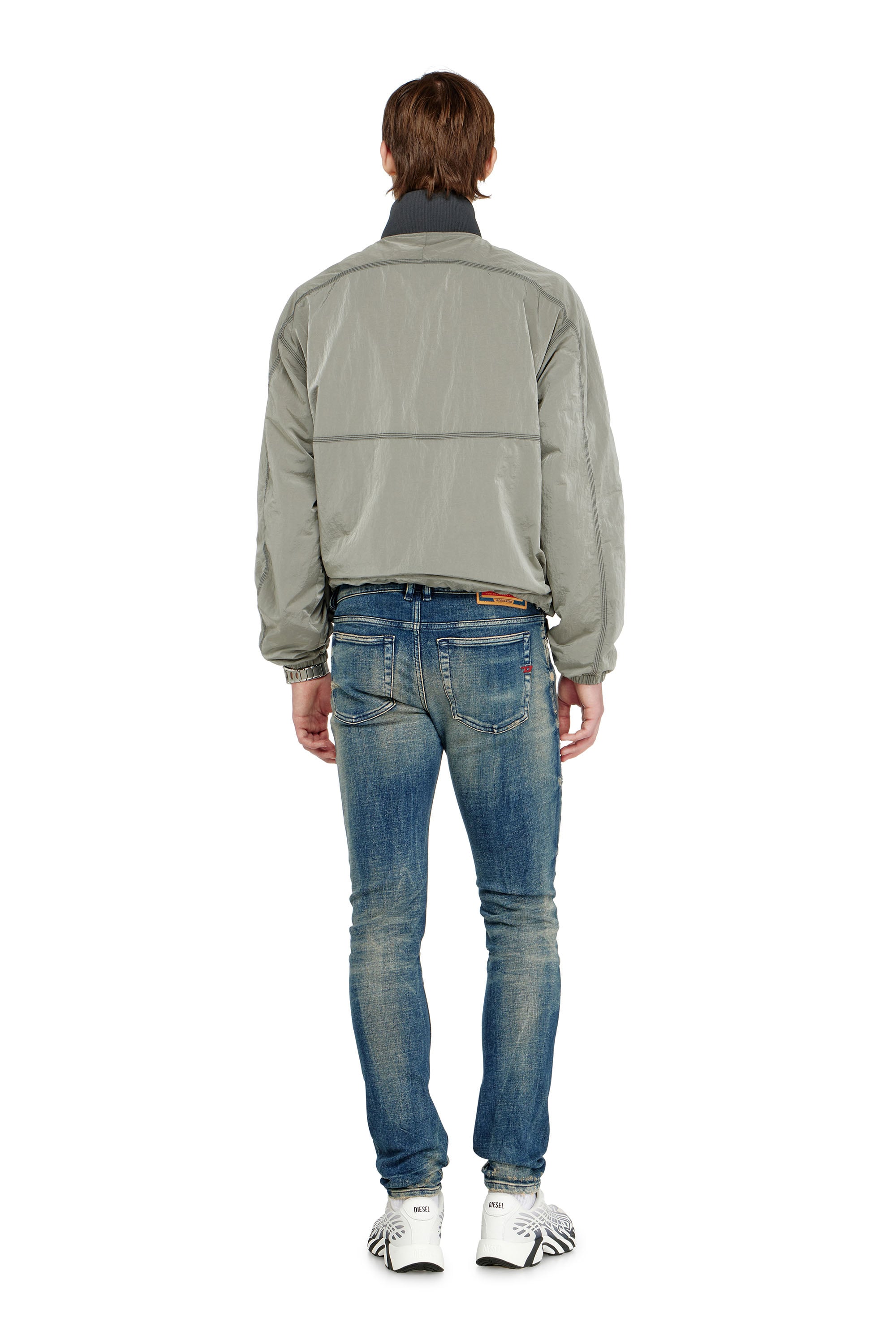 Diesel - Male's Skinny Jeans 1979 Sleenker 09P68, ダークブルー - 3
