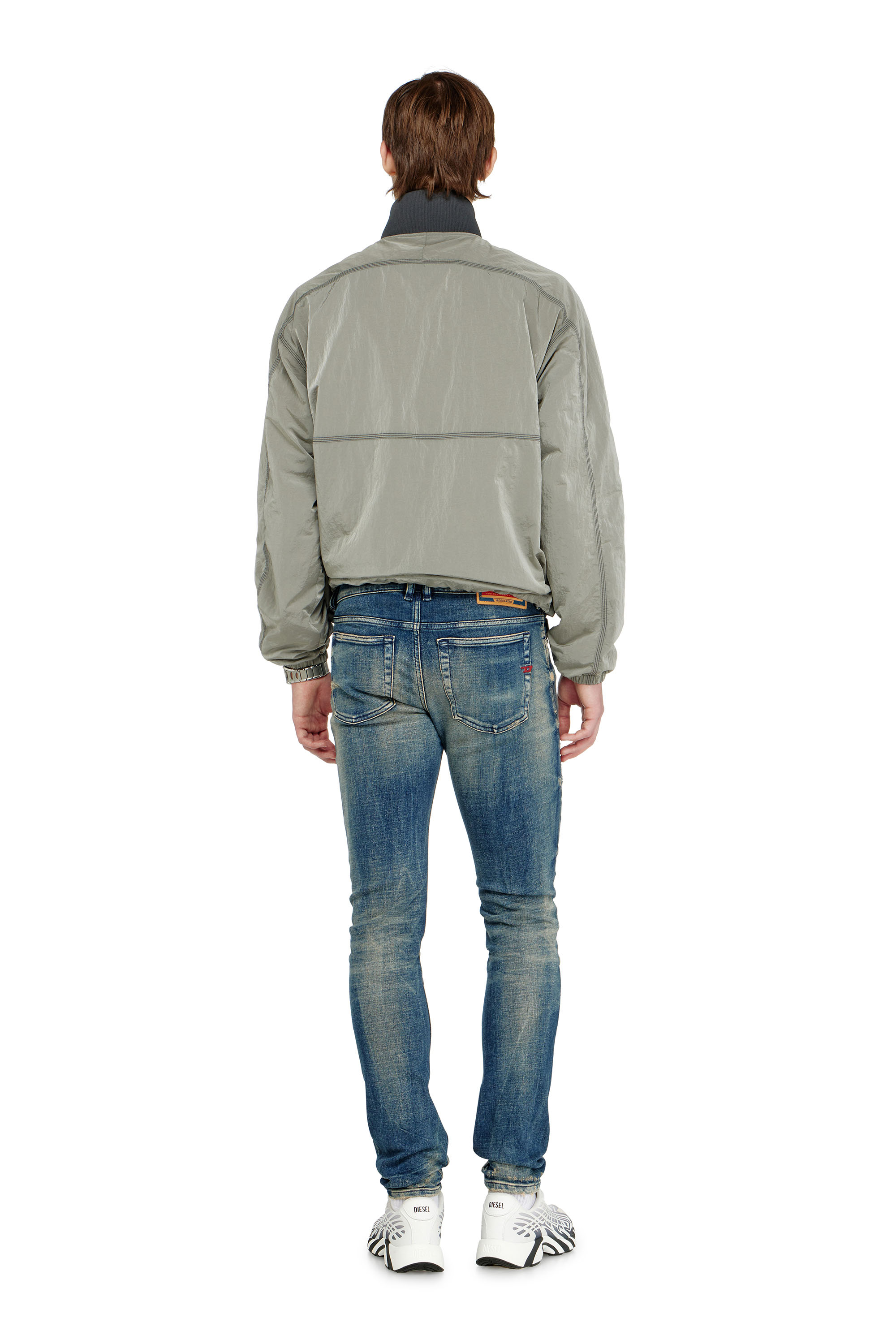 Diesel - Male's Skinny Jeans 1979 Sleenker 09P68, ダークブルー - 3