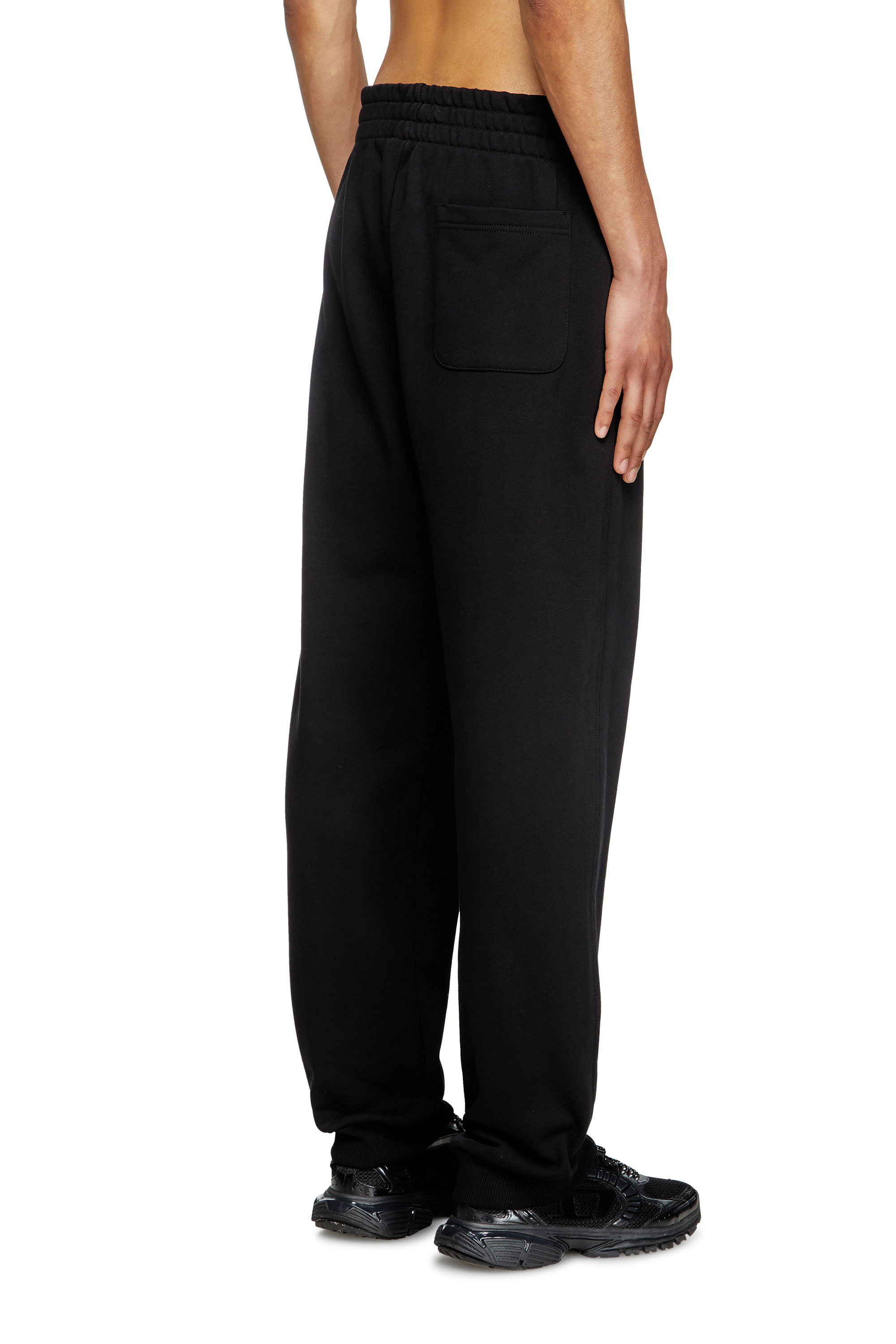 Diesel - P-MARKY-OD, Male's Sweatpants with metal-effect Oval D logo in ブラック - 4