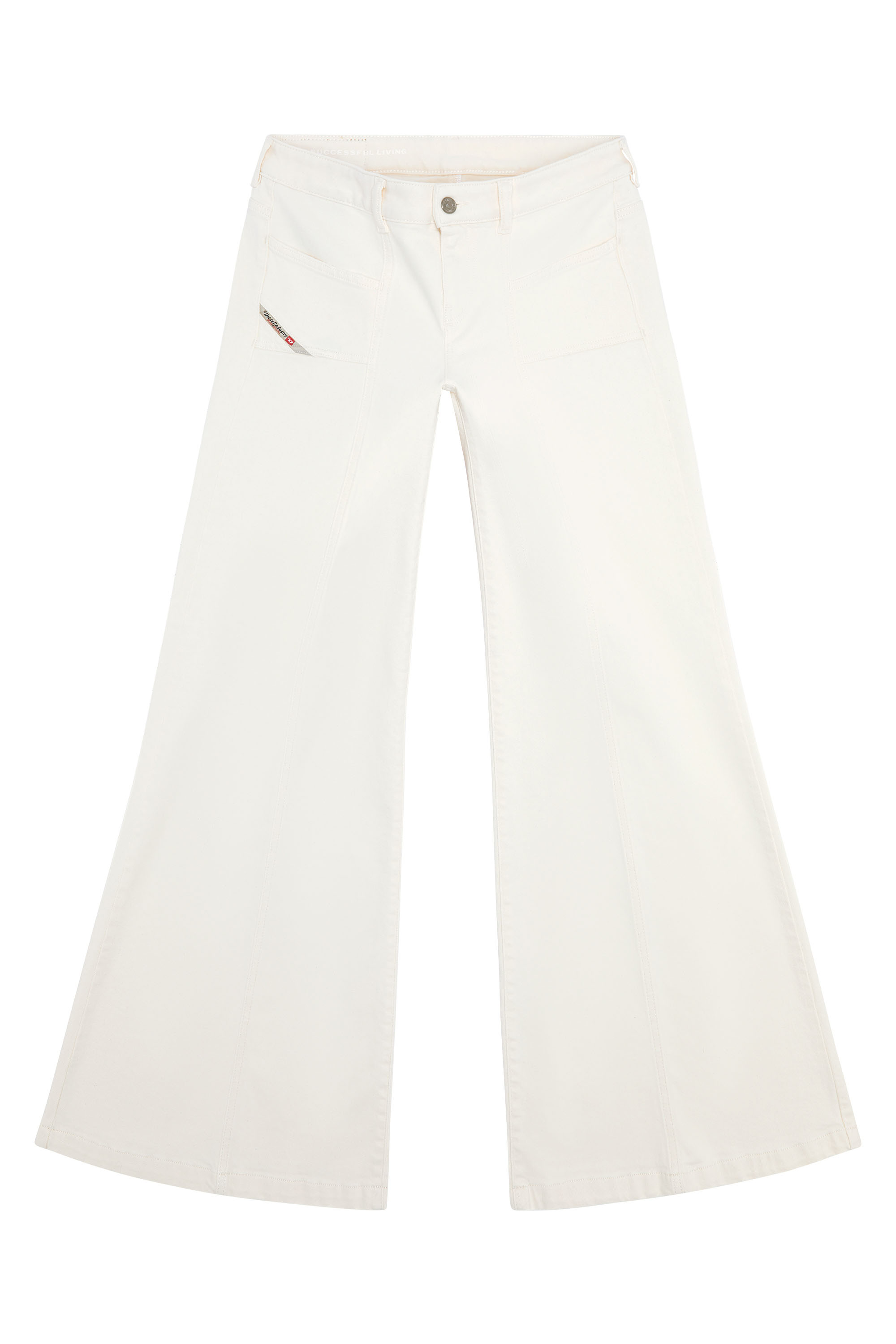 Diesel - Bootcut and Flare Jeans D-Akii 09J68, ホワイト - Image 5
