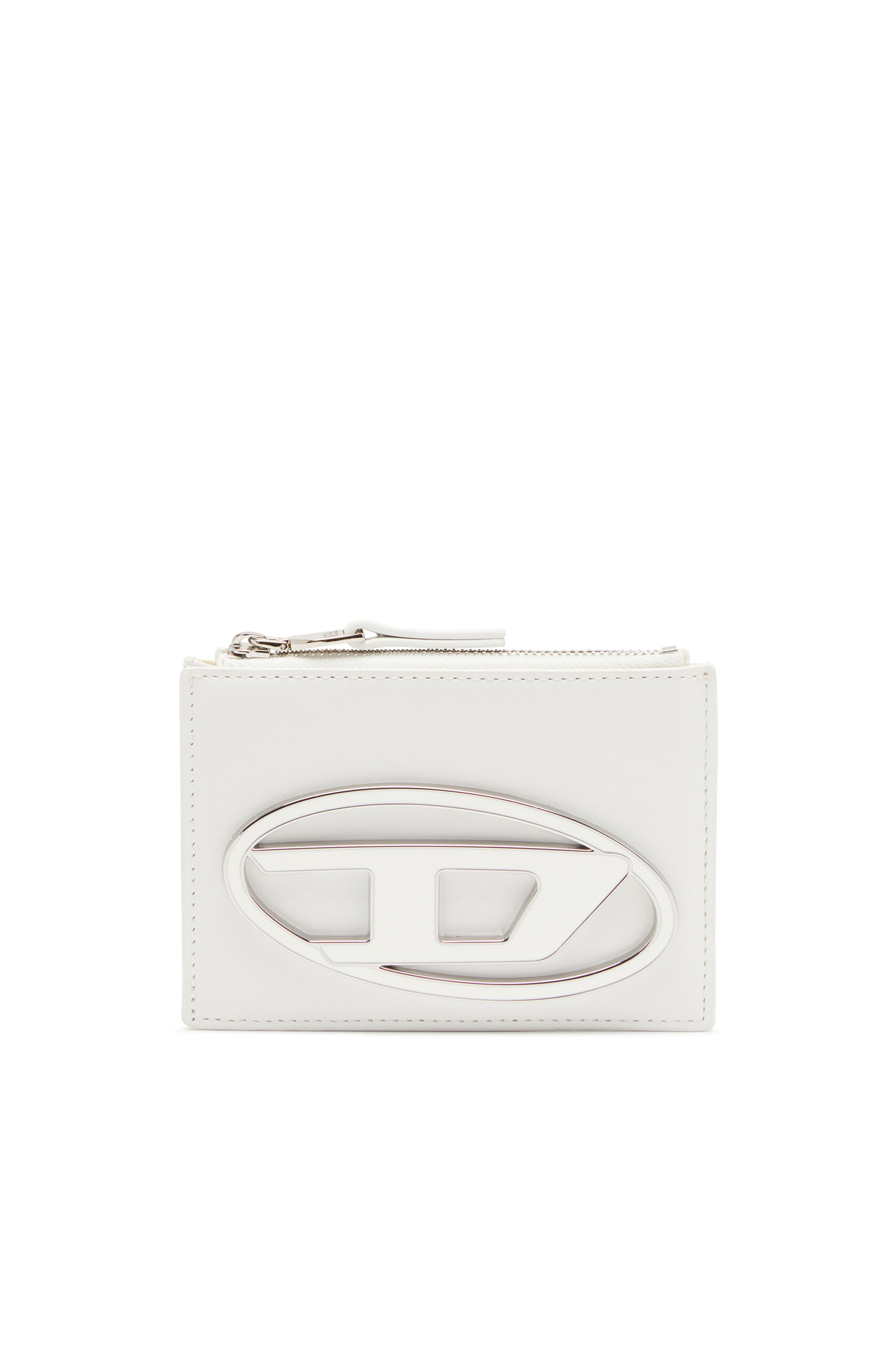 Diesel - 1DR CARD HOLDER I, Female's Card holder in leather in ホワイト - 1