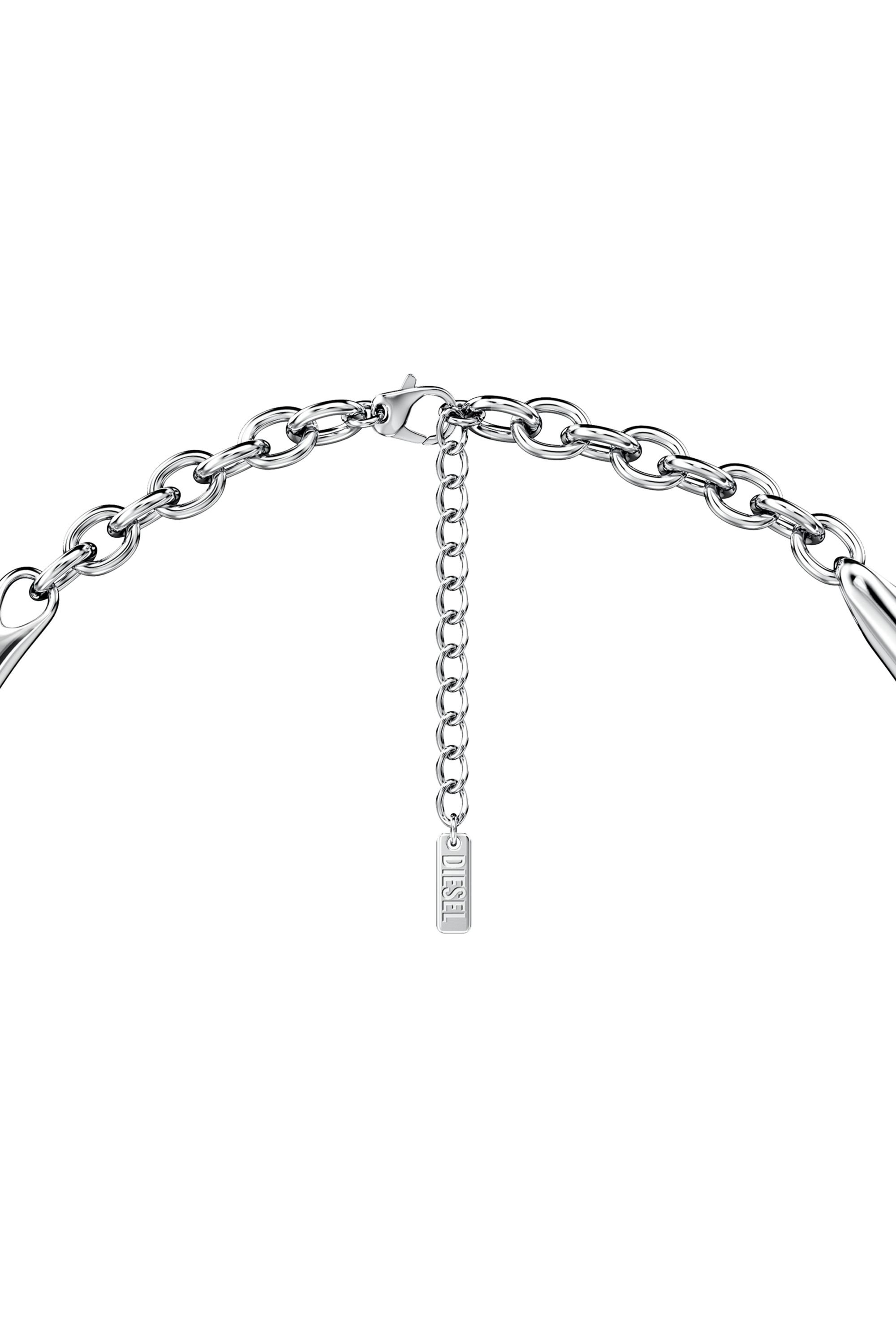 Diesel - DX1697040 JEWELLERY, Unisex's Stainless steel chain necklace in シルバー - 2