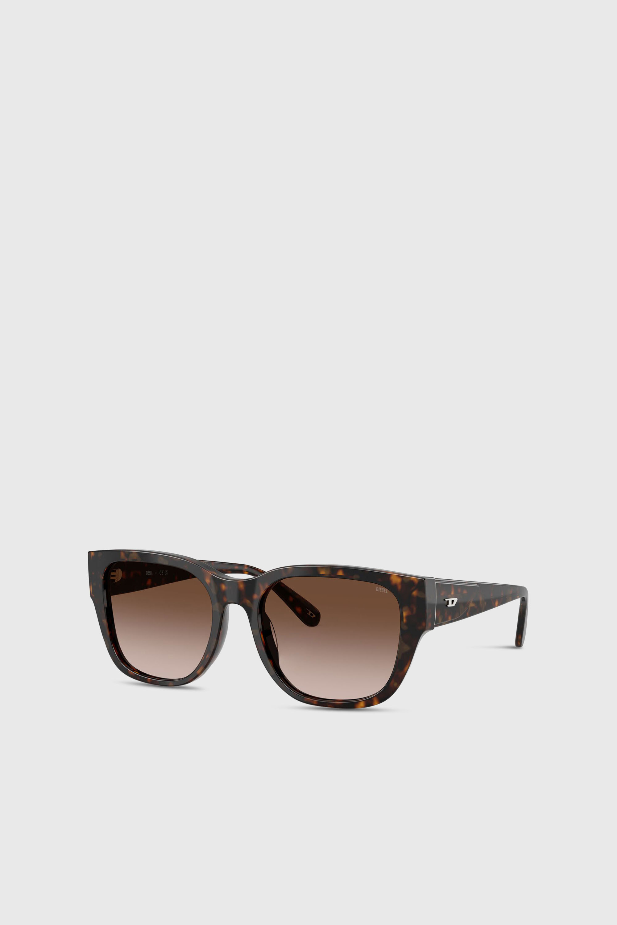 Diesel - 0DL2005, Unisex's Square sunglasses in ブラウン - 4