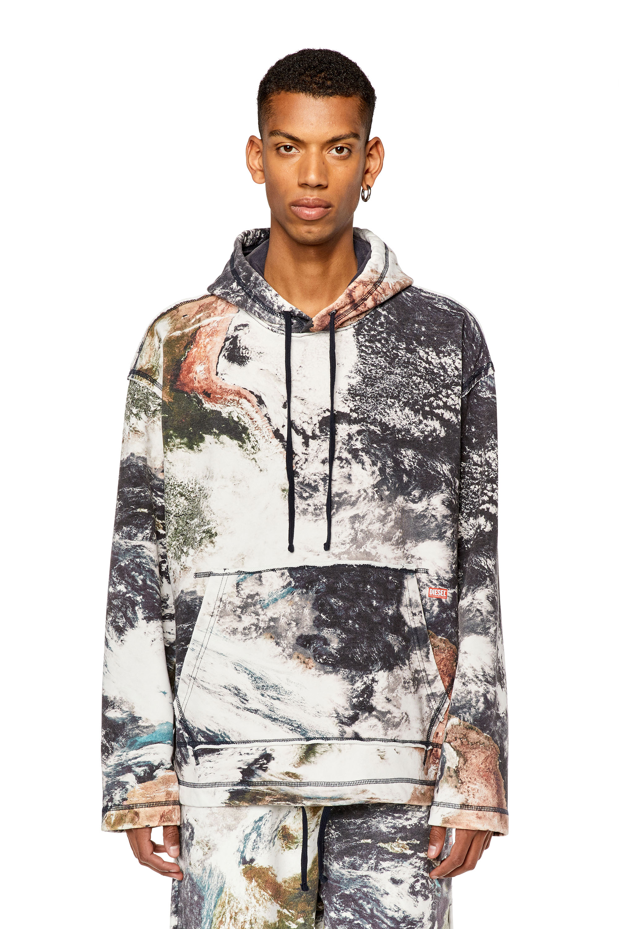 Diesel - S-PAY-HOOD-L1, ホワイト/ブラック - Image 5