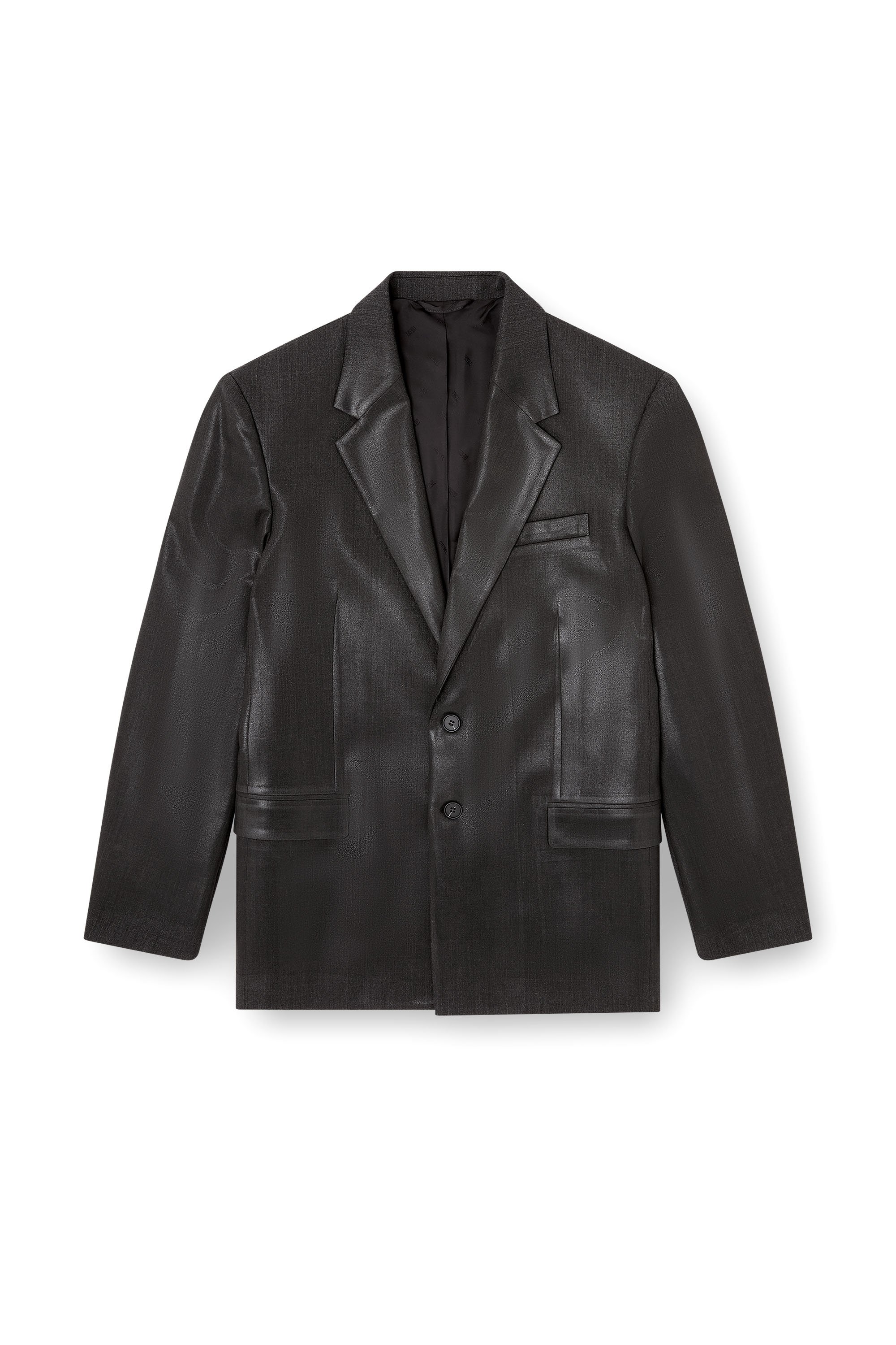 Diesel - J-CREED-SLCF, Male's テーラードジャケット in ダークグレー - 3