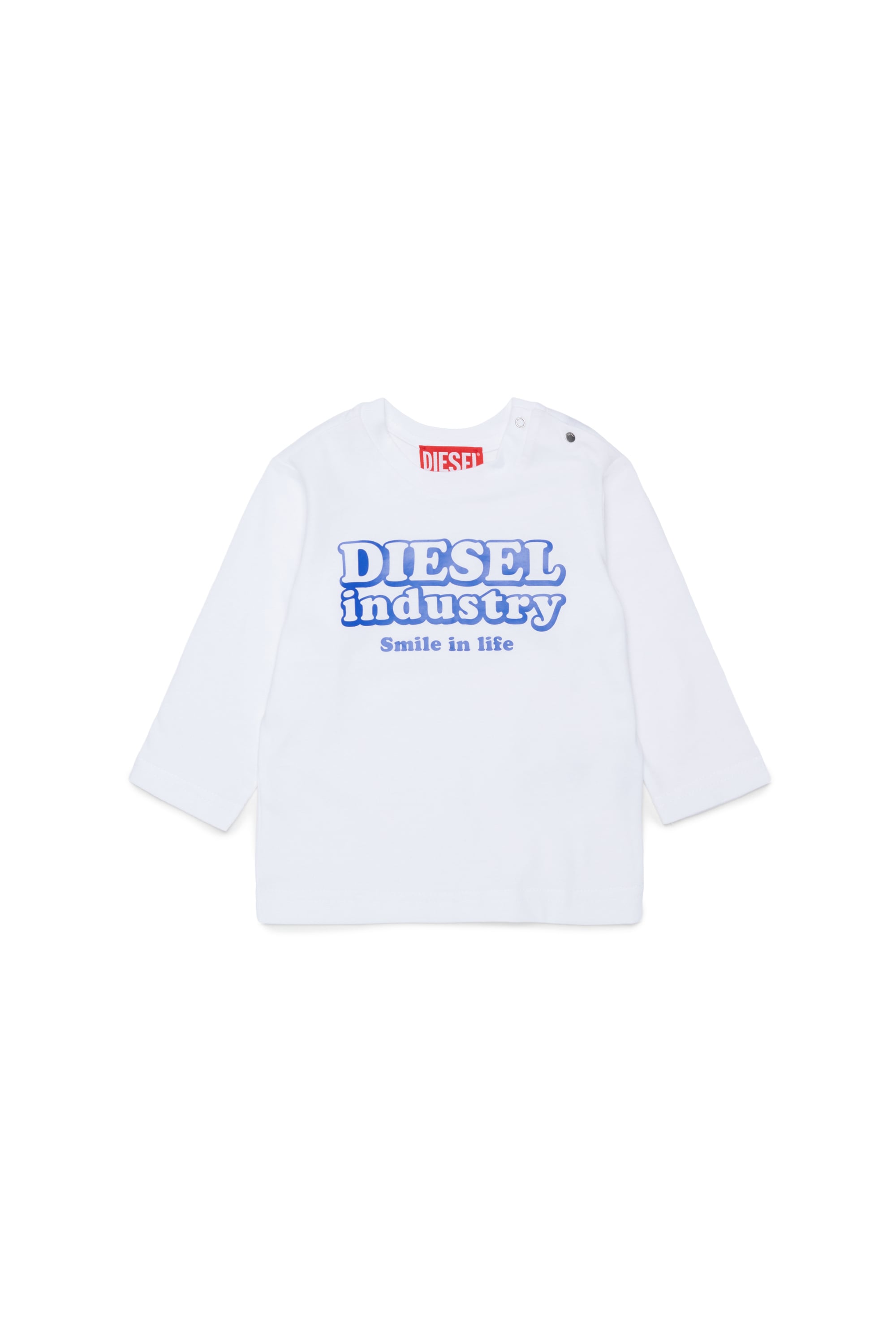 Diesel - TLODIMB, Male's Tシャツ in ホワイト - 1