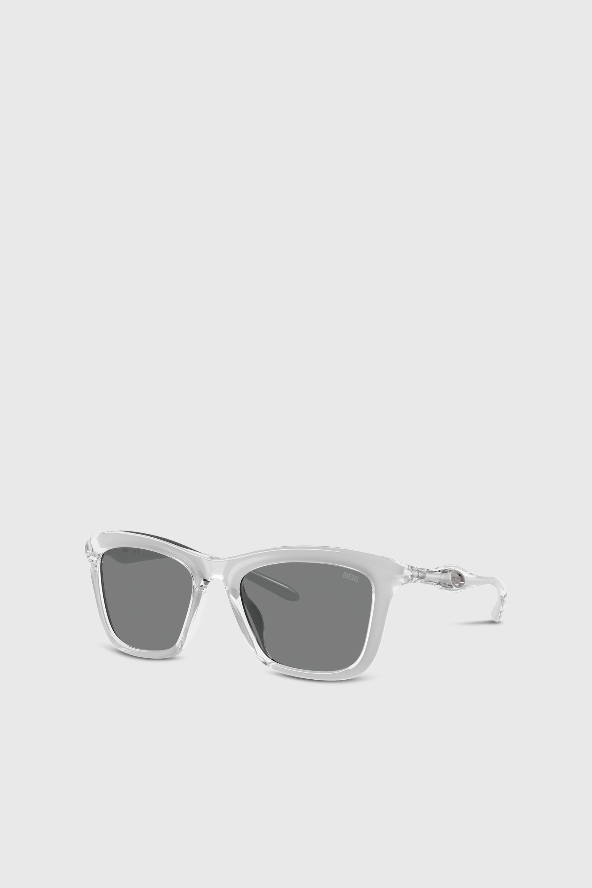 Diesel - 0DL3008U, Unisex's Square sunglasses in グレー - 1