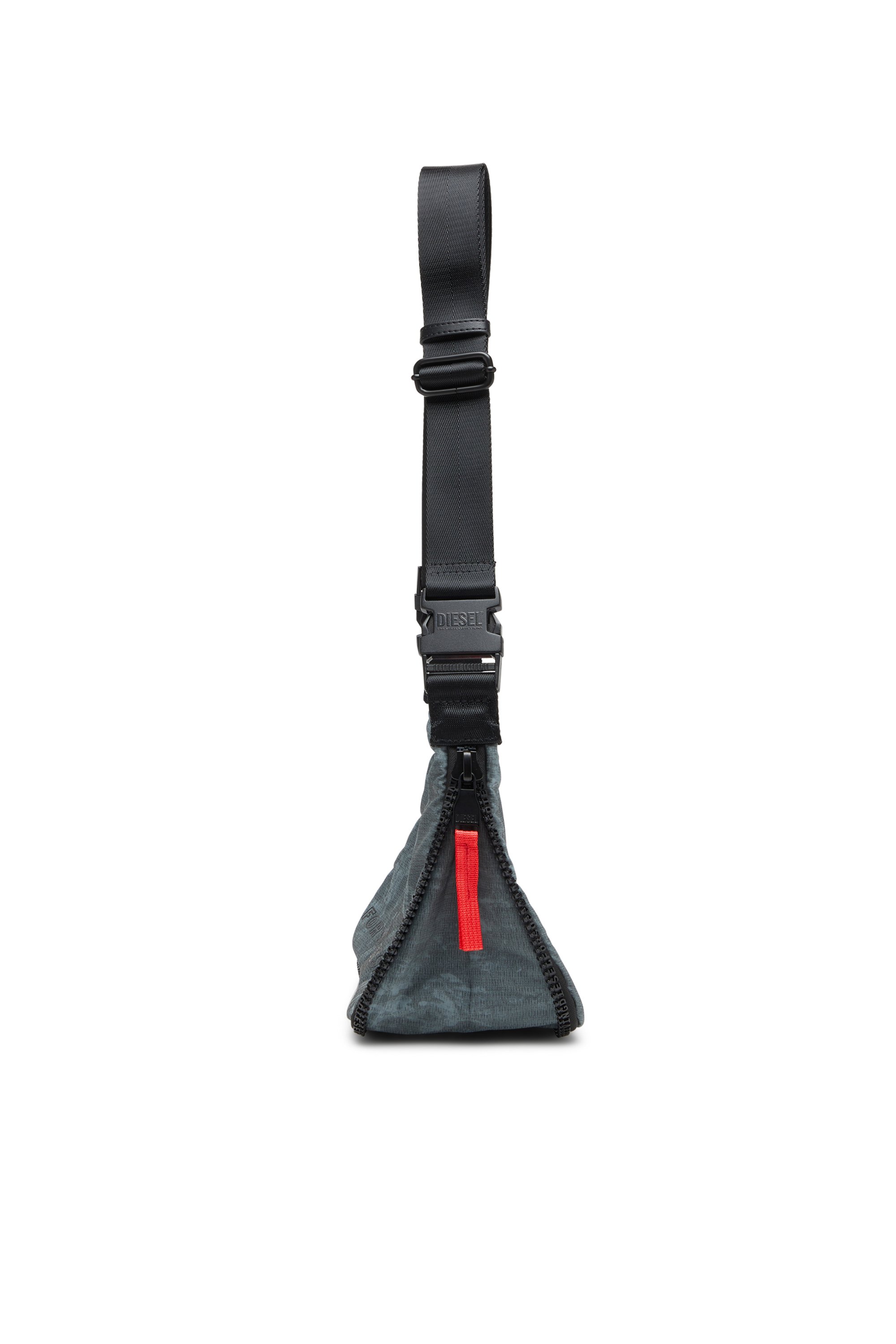 Diesel - ZIP-D CROSSBODY BAG X, Unisex's クロスボディバッグ in グレー - 4