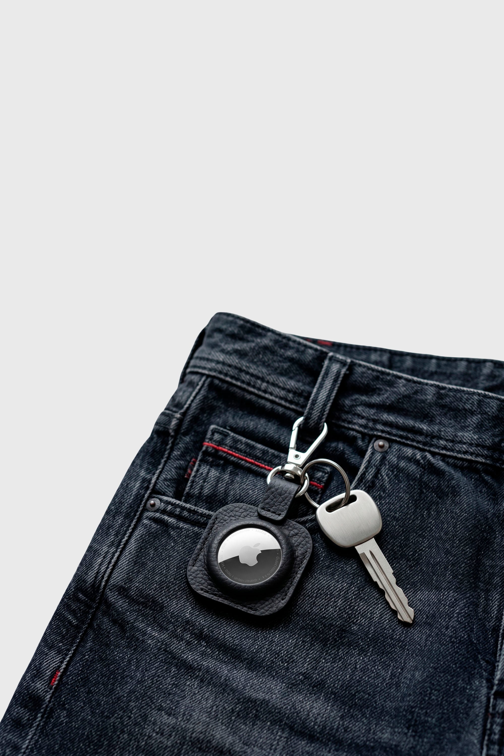 Diesel - 60655 AIRTAG HOLDER AIRTAG HOLDER, Unisex's Flag D airtag holder in ブラック - 5