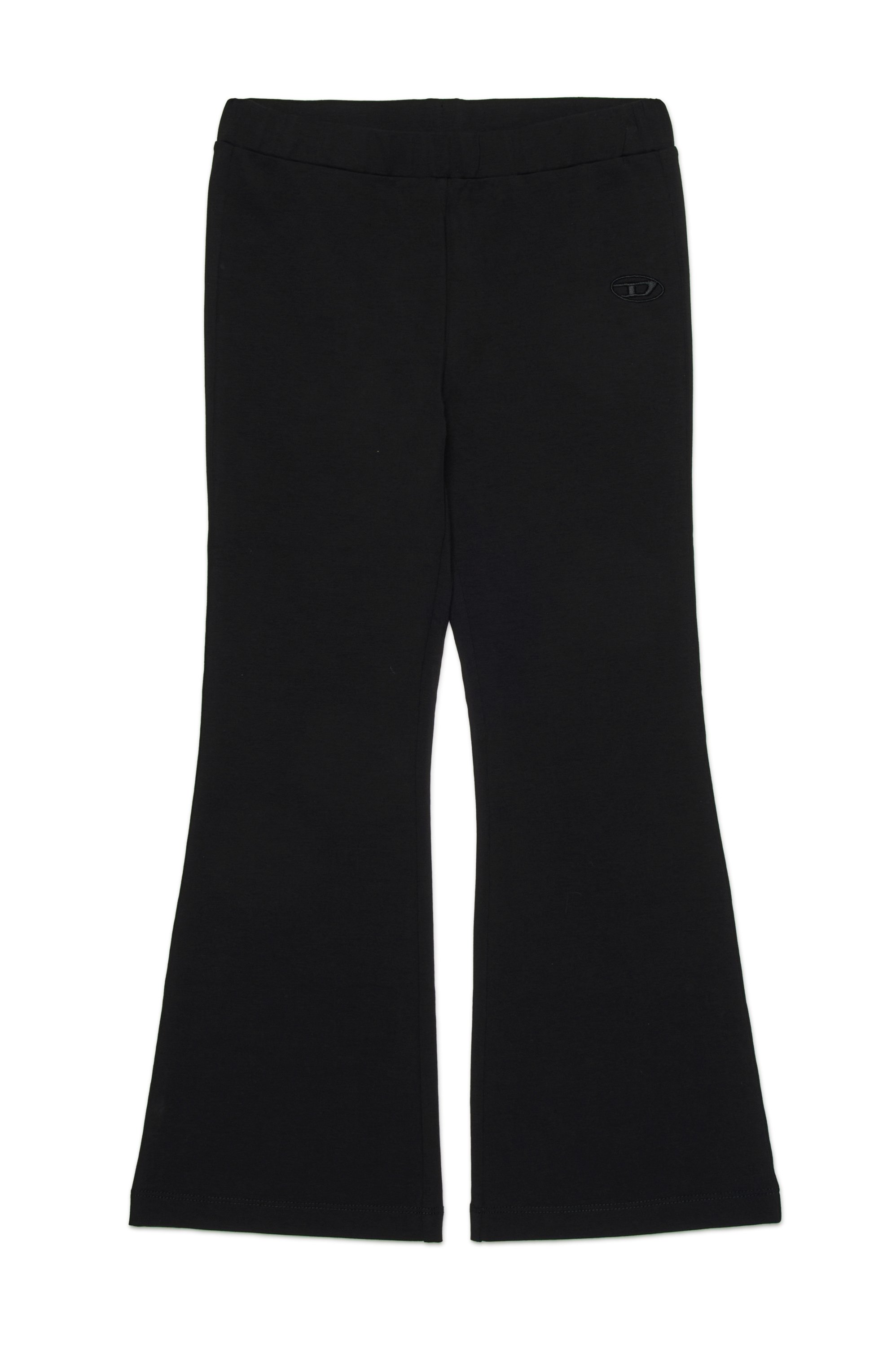 Diesel - PKIA, Female's Flared leggings  with Oval D embroidery in ブラック - 1