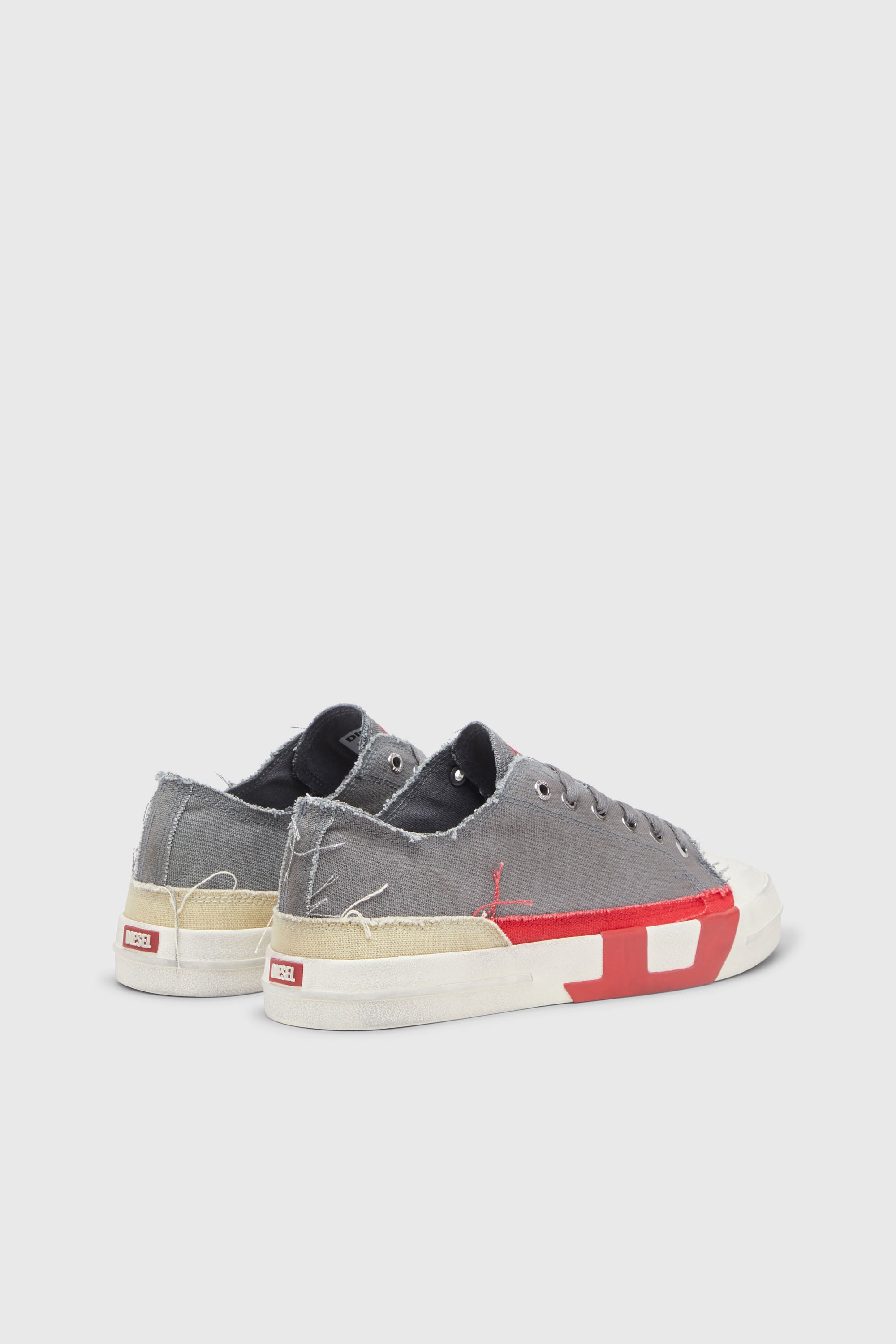 Diesel - S-D-VERSE LOW, Male's ローカットスニーカー in グレー - 4