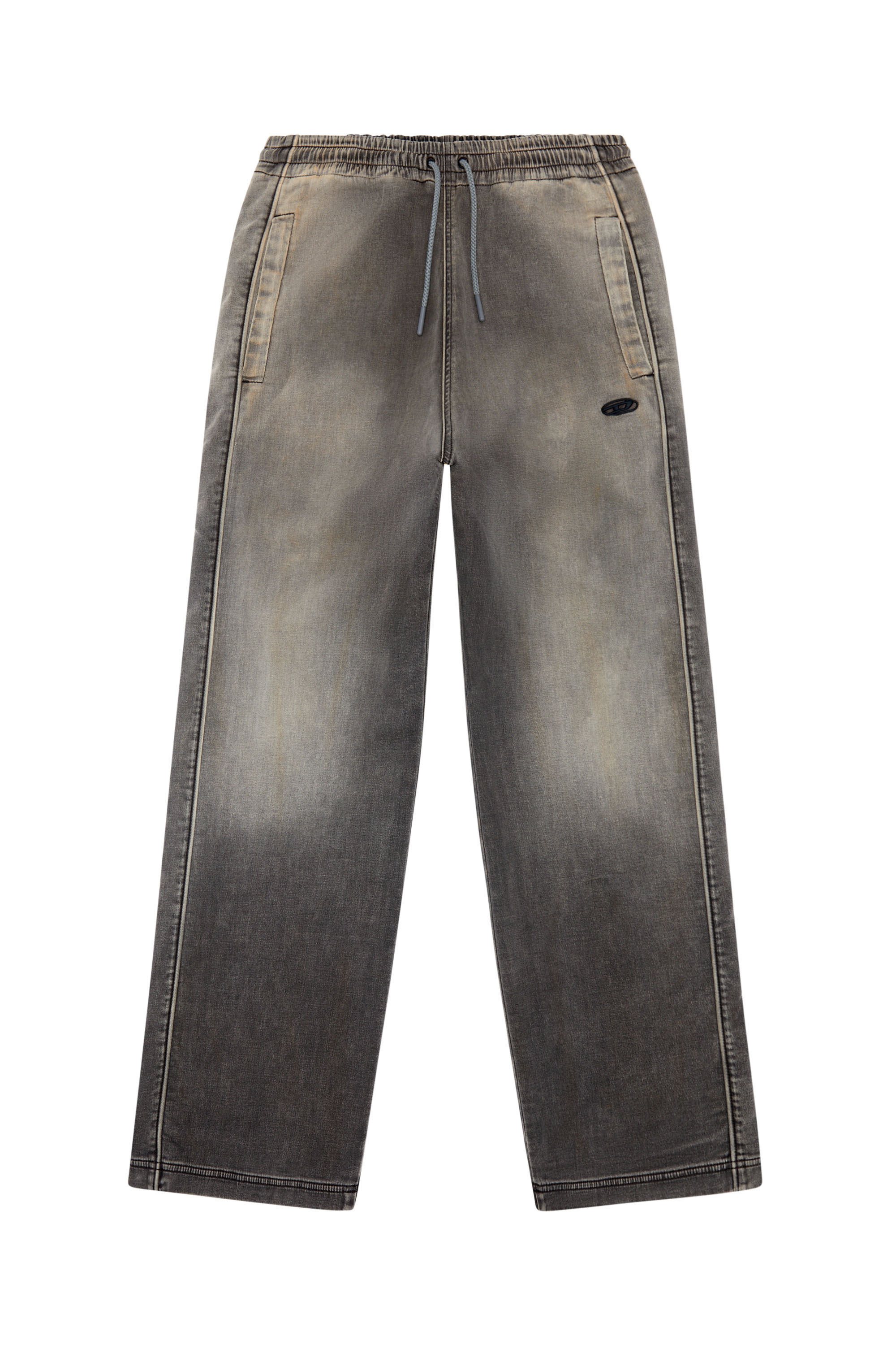 Diesel - Straight D-Martians Track Denim 068HT, グレー - Image 5