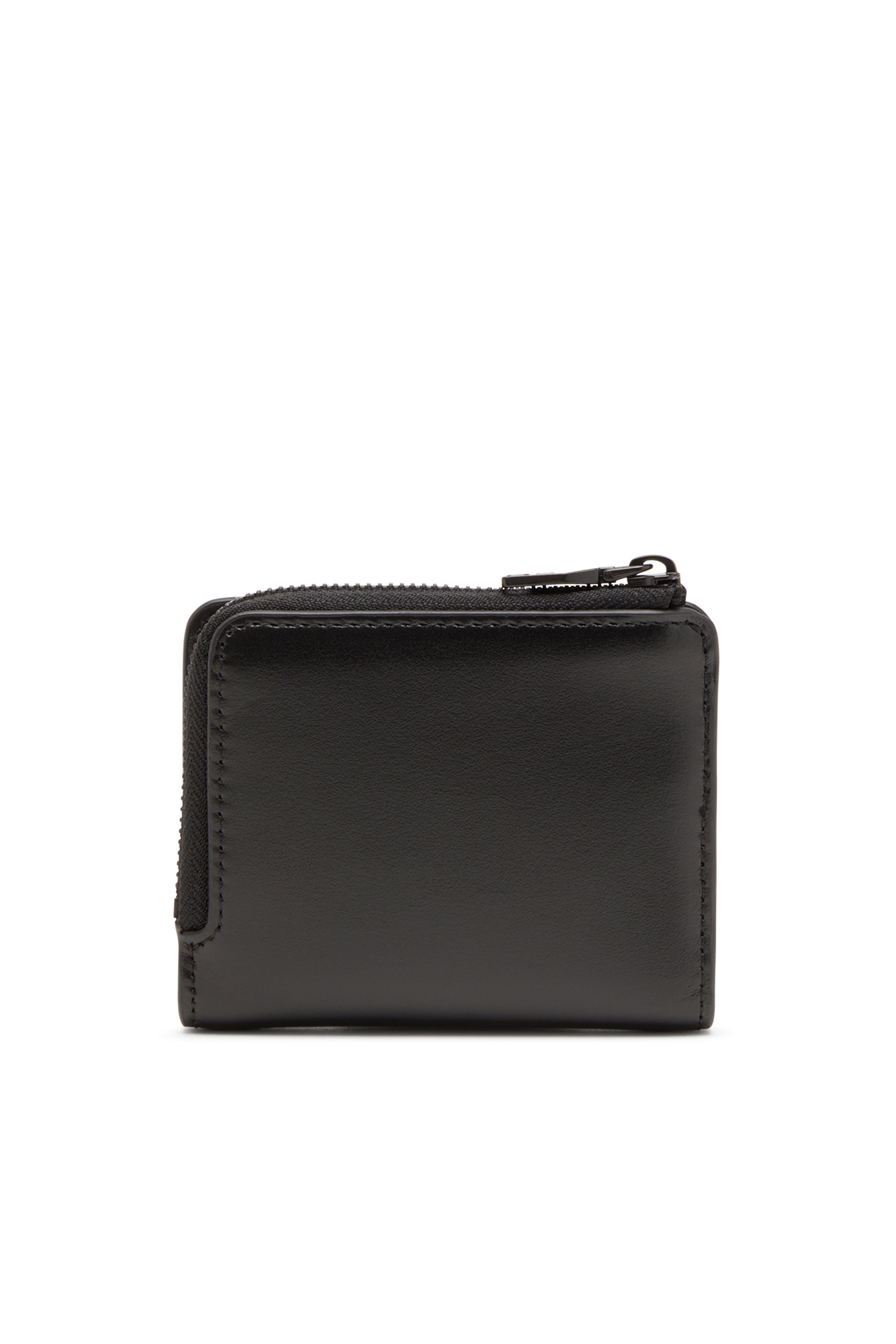 Diesel - HOLI-D CARD HOLDER ZIP L, Unisex's Card holder in smooth leather in ブラック - 2
