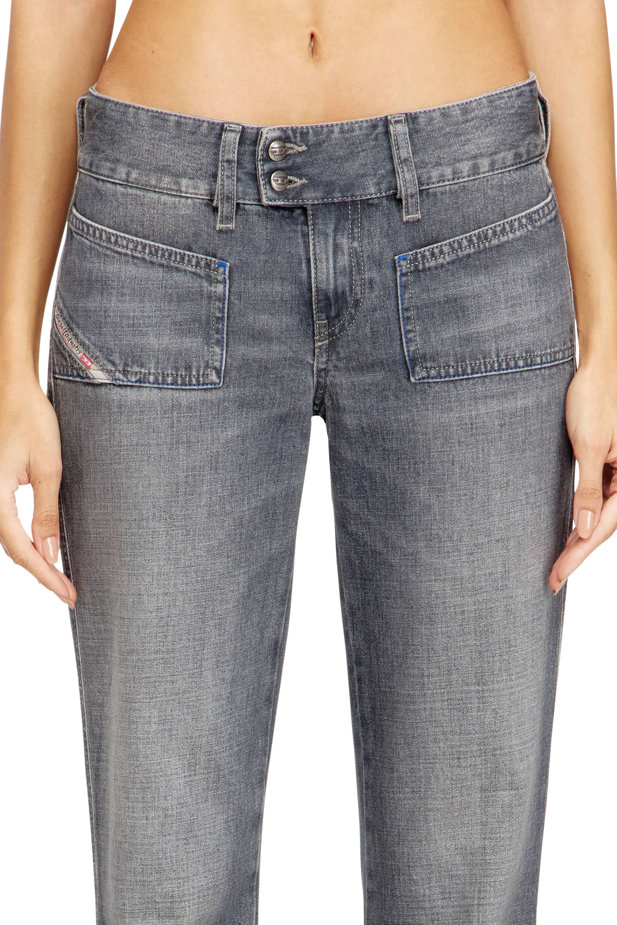 Diesel - Female's Bootcut Jeans D-Hush 09N83, グレー - 5