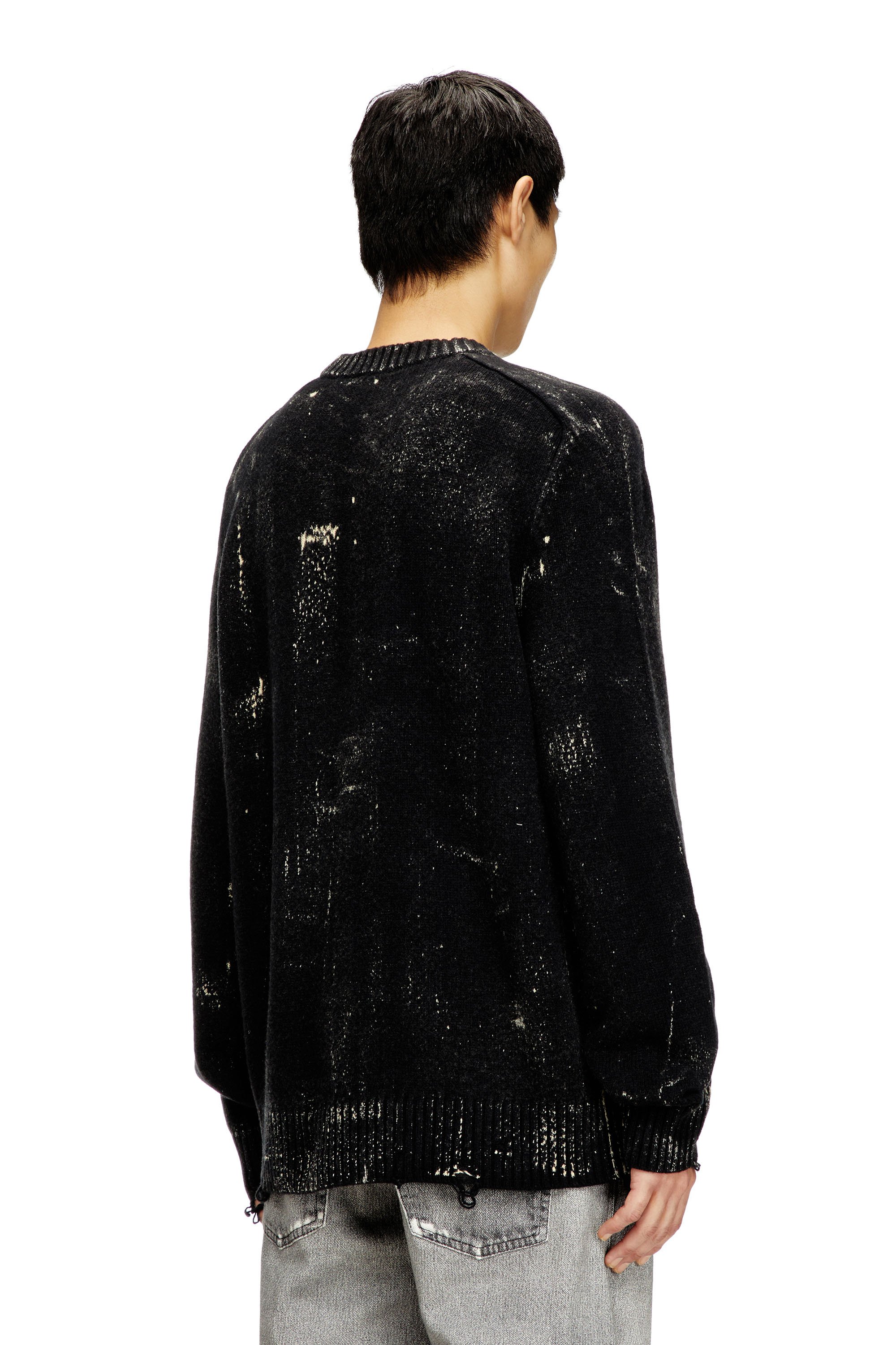 Diesel - K-MAXENSE, Male's プルオーバーニット in ブラック - 4