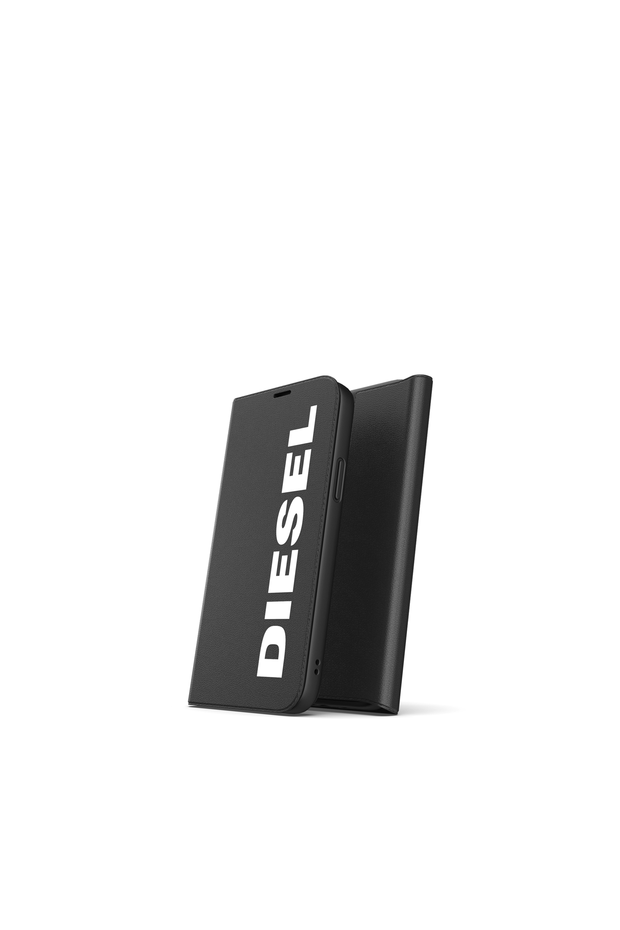 Diesel - 42486 BOOKLET CASE, Unisex's Booklet Case Core for iPhone 12/12 Pro in ブラック - 3