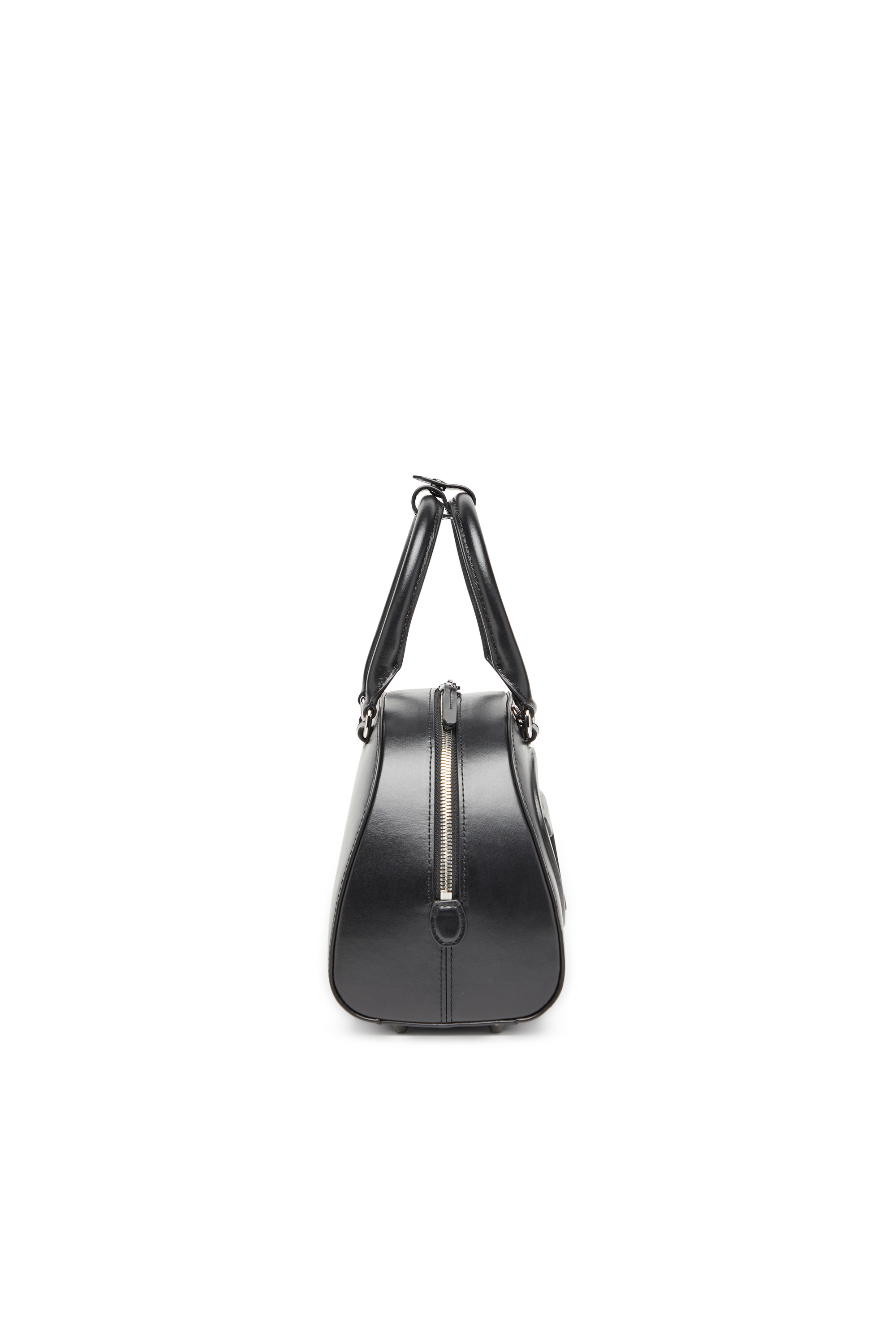 Diesel - 1DR DOME TOP HANDLE, Female's Leather bowling bag in ブラック - 3