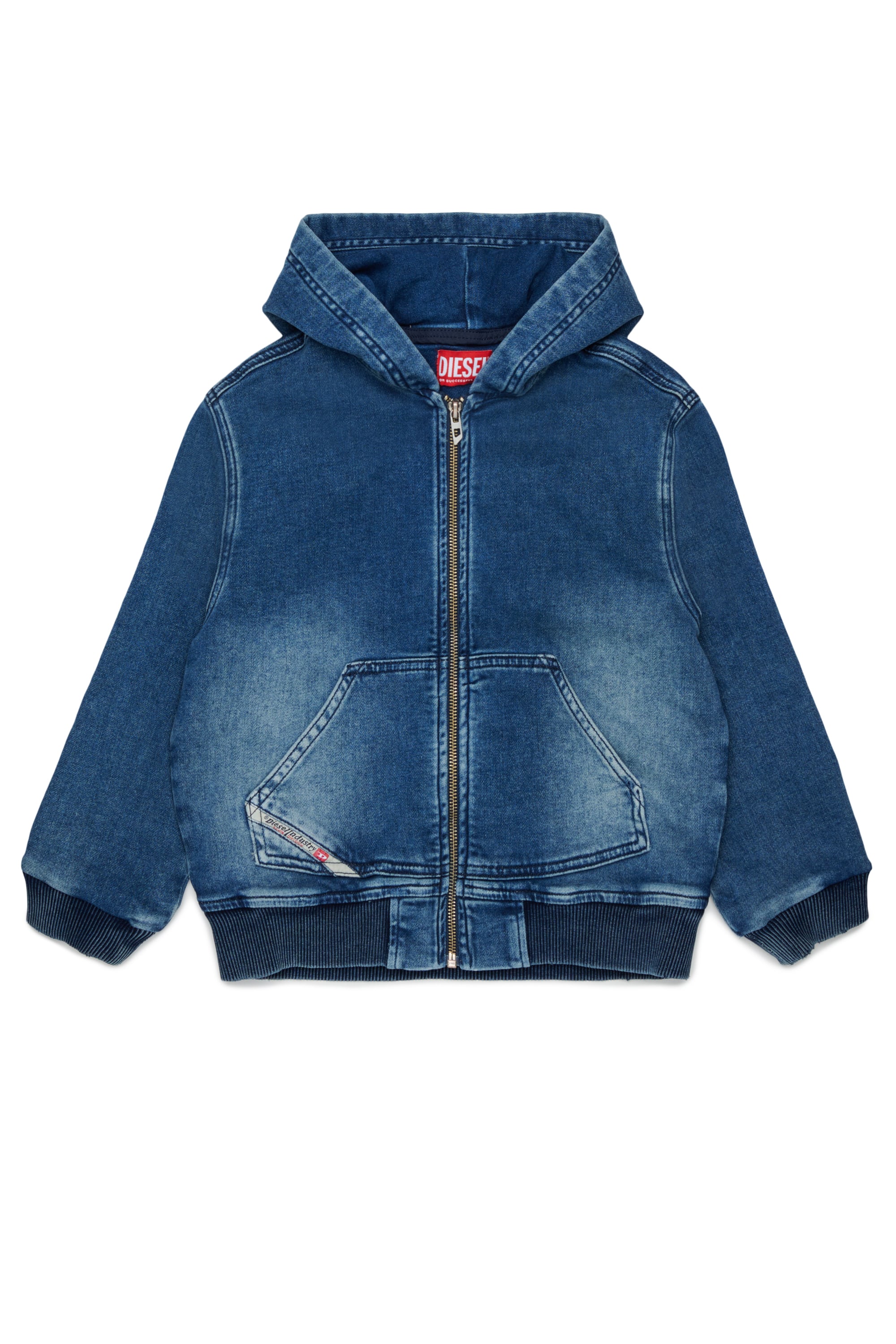 Diesel - STIMM-OVER JJJ, Male's パーカー in ダークブルー - 1