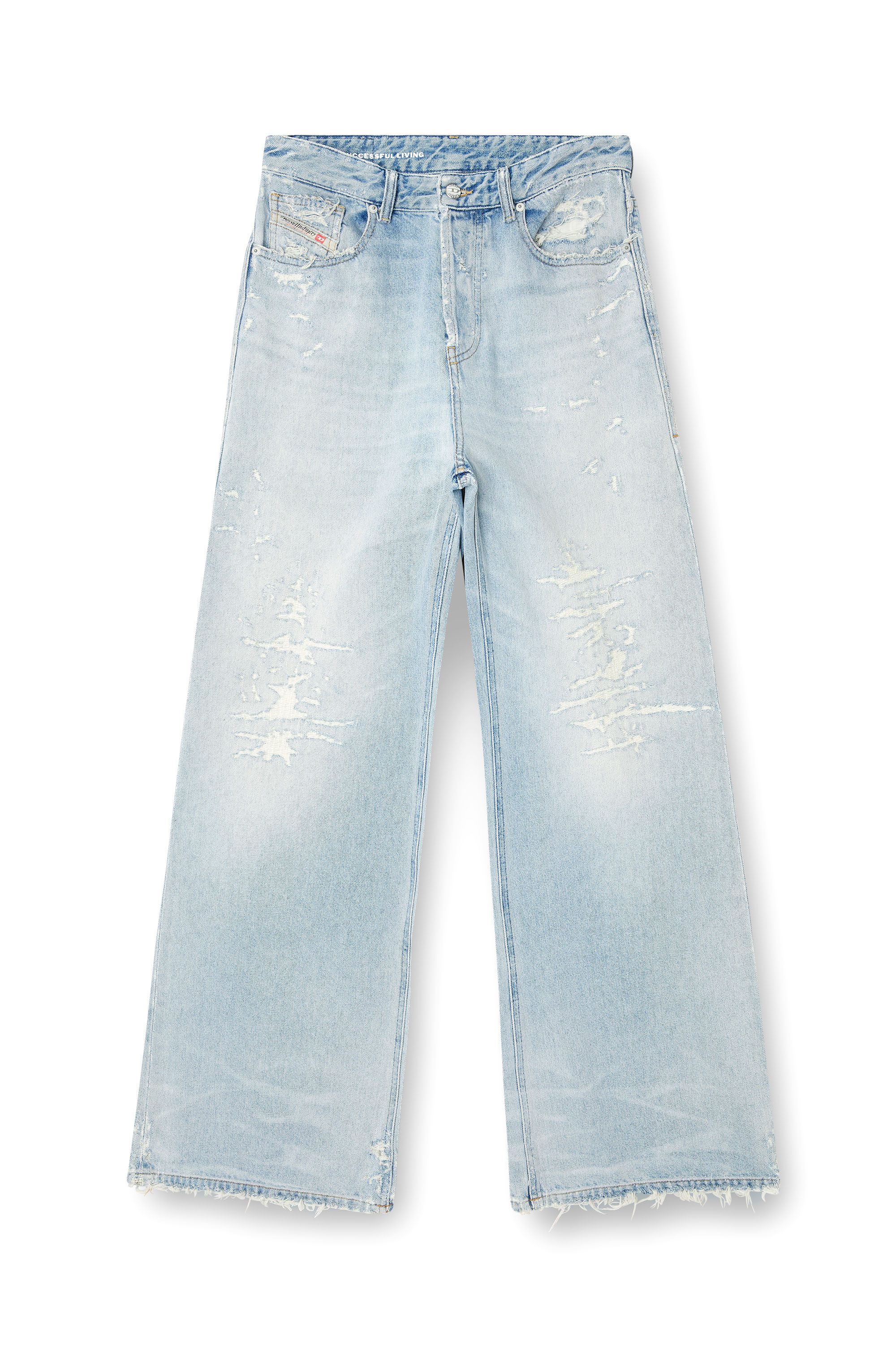 Diesel - Female's Relaxed Jeans 1996 D-Sire 09M53, ライトブルー - 2