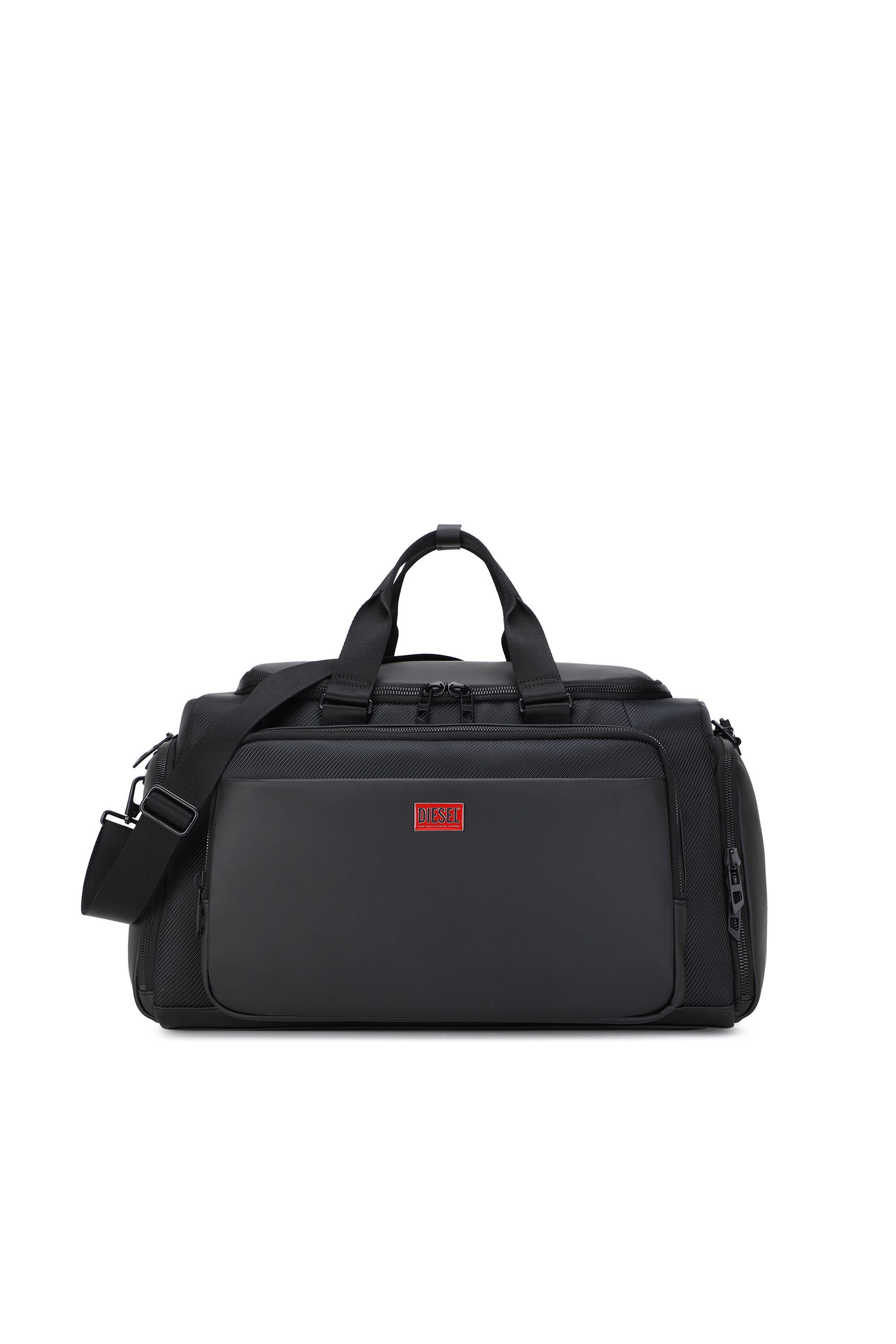 Diesel - DIESEL CARBON FIBER DUFFLE-BLACK DSB002, Unisex's Pratical business duffle bag in ブラック - 1