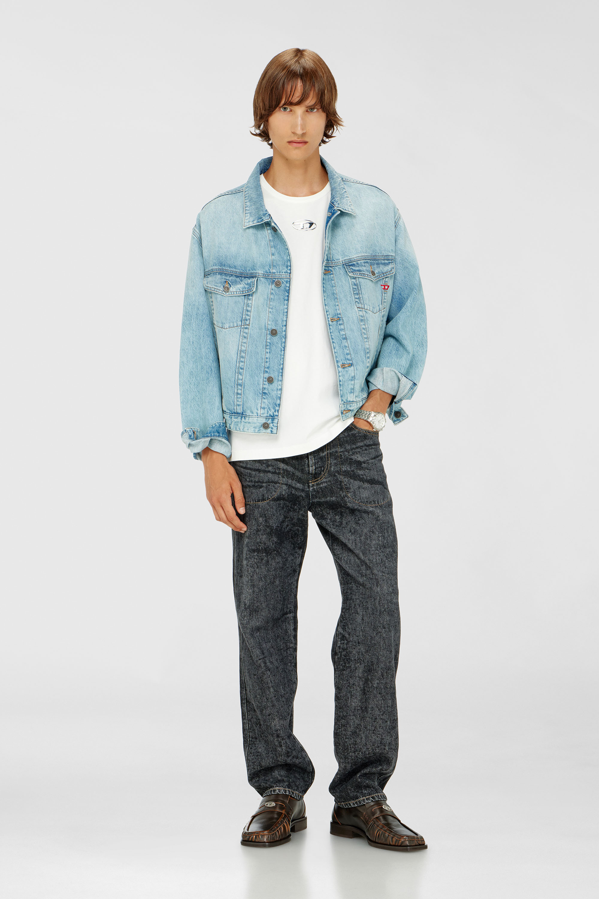 Diesel - T-NORM-IOD, Male's Tシャツ in ホワイト - 1