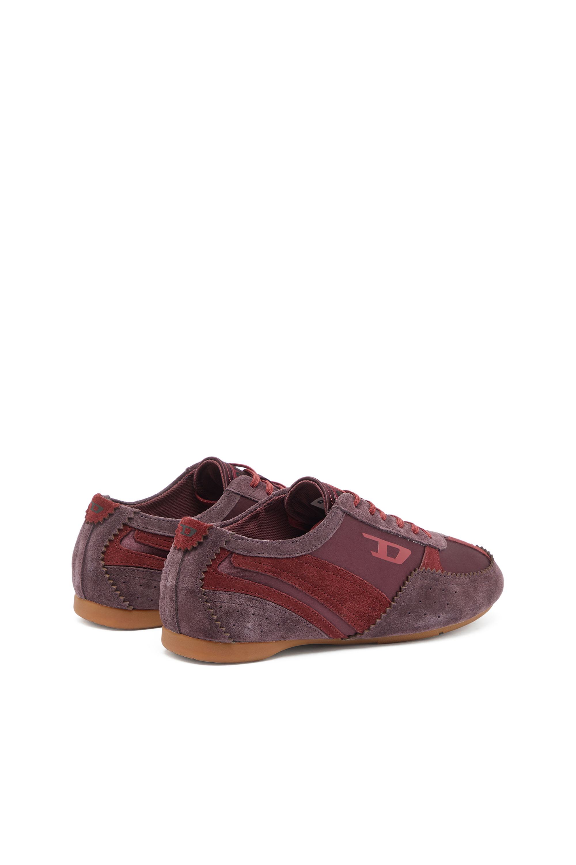 Diesel - D-MILE LOW II W, Female's ローカットスニーカー in バーガンディー - 3